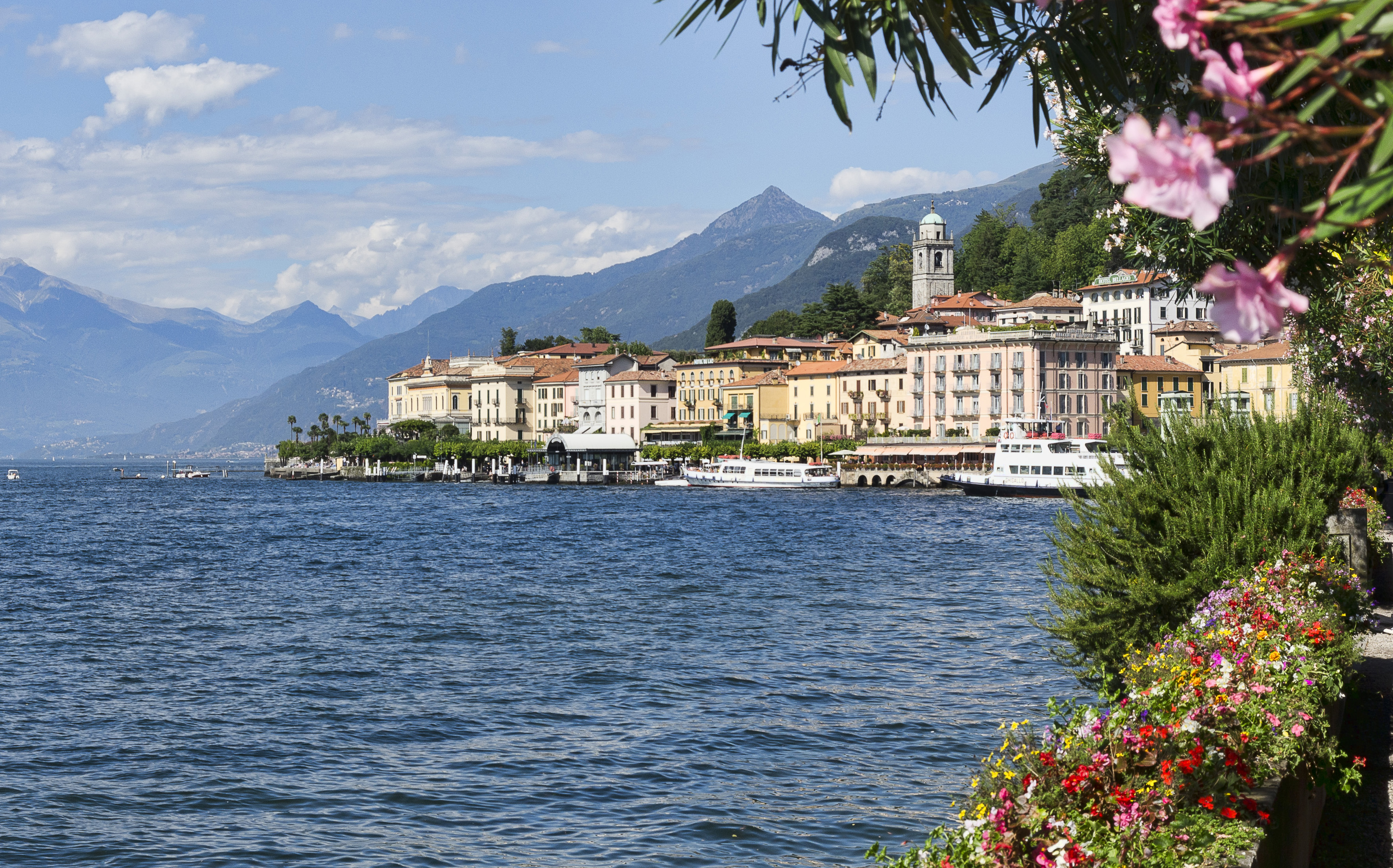man made, town, bellagio, italy, lake como, lombardy, towns