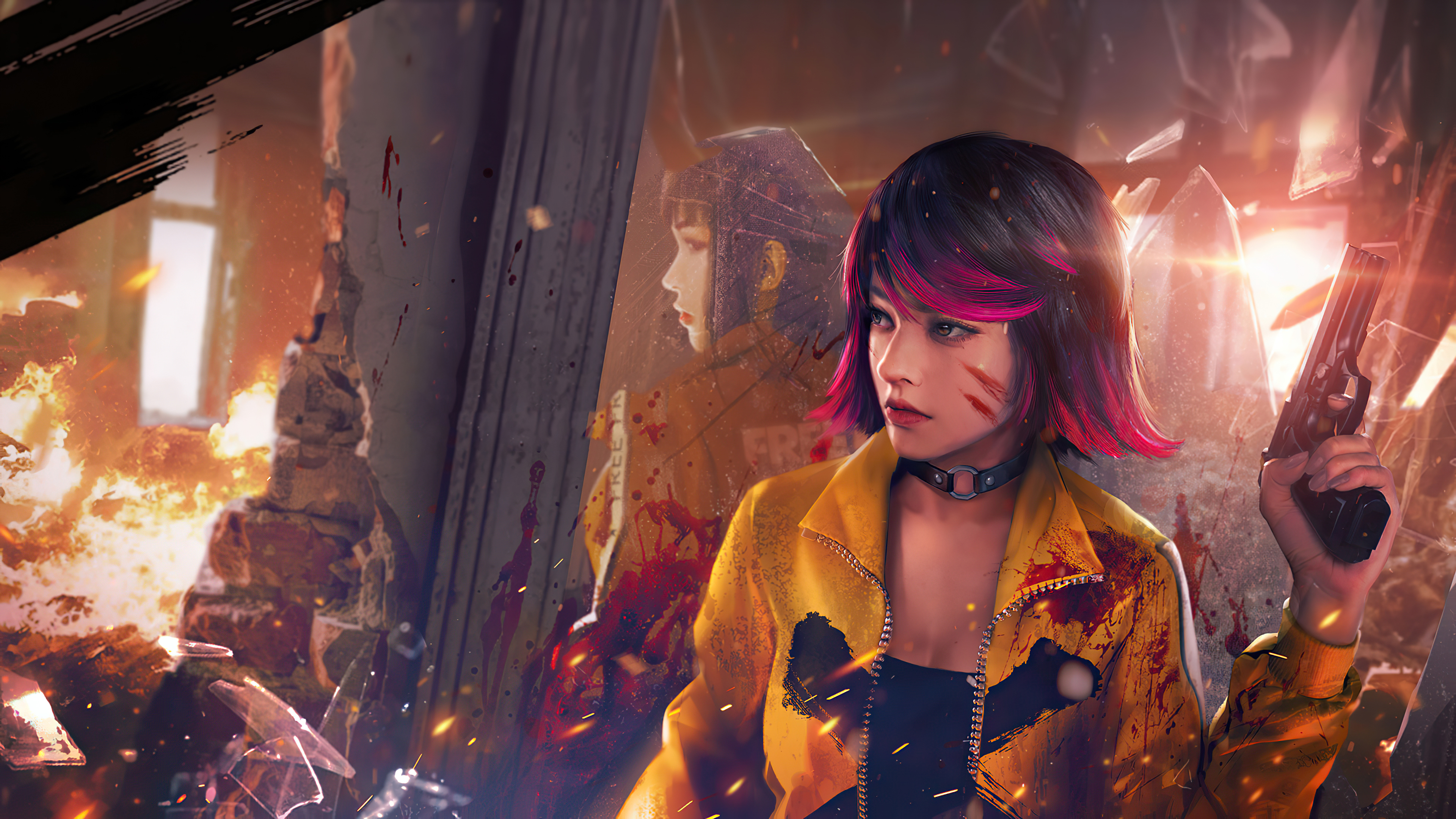 Cyber Girl Garena Free Fire Game 4k, HD Games, 4k Wallpapers, Images,  Backgrounds, Photos and Pictures