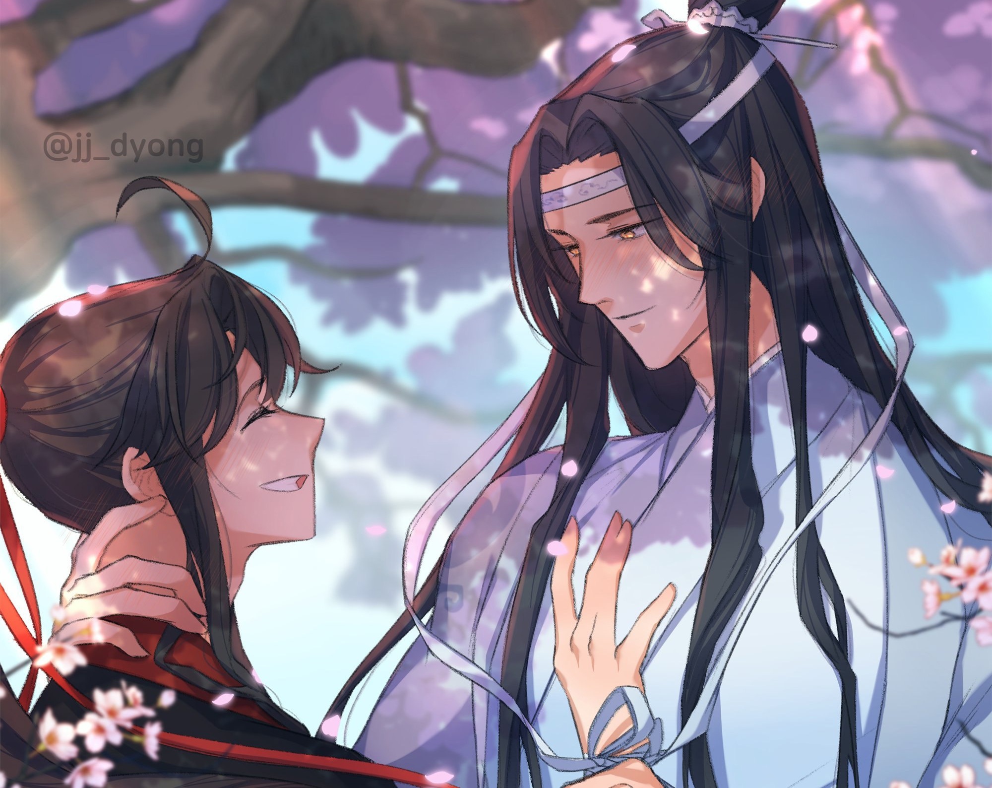 Anime Mo Dao Zu Shi, Wei Ying, Lan Wangji, Lan Zhan, Wei Wuxian, 1200x1920  Phone HD Wallpaper