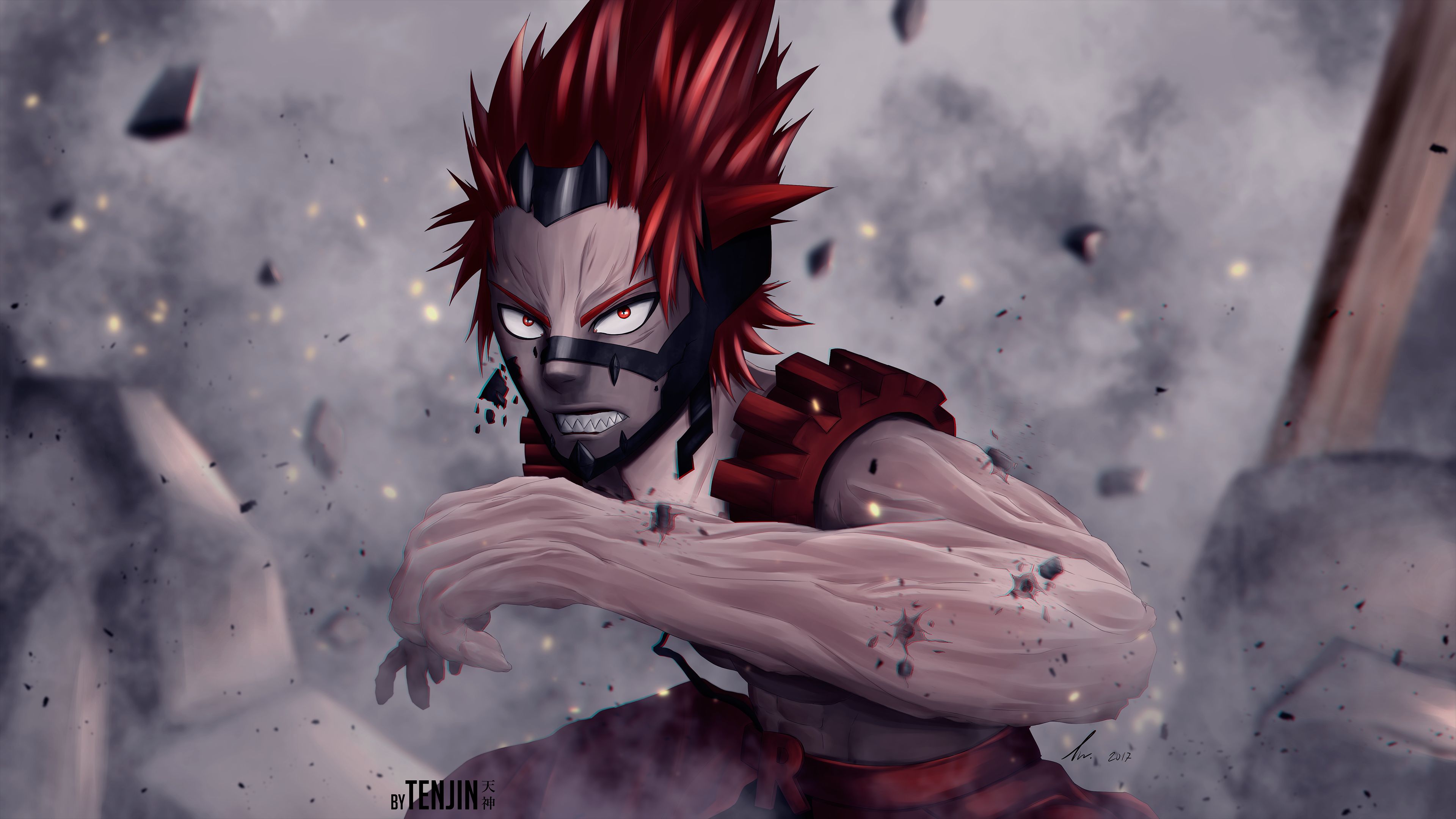 Обои на пк мга. Kirishima Eijirō. My Hero Academia Киришима. Eijiro Kirishima my Hero Academia. Киришима Эйджиро 1920x1080.