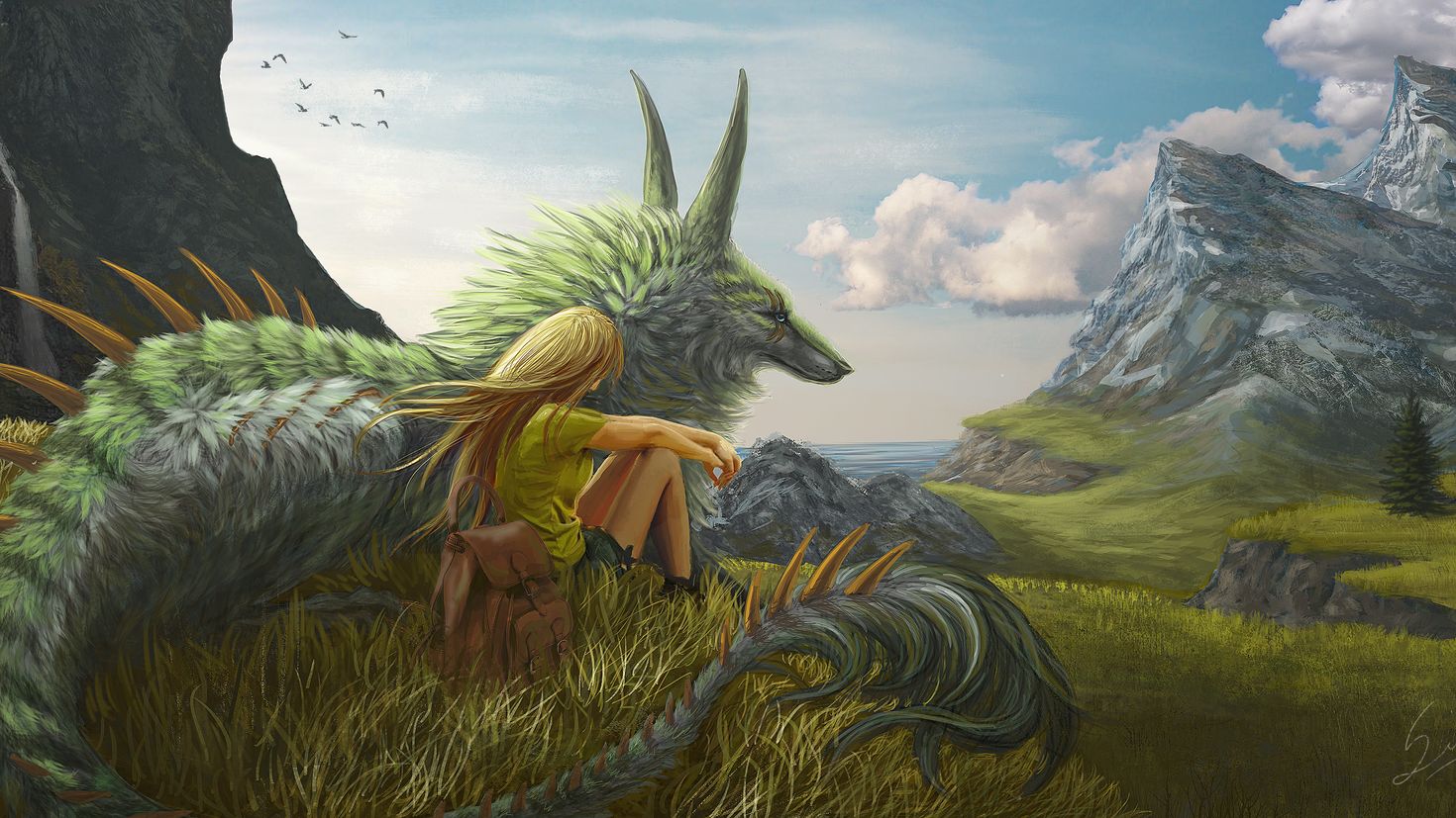 Dragon adventures fantasy pets. Пейзаж с драконом. Фантастические существа. Сказочный дракон. Фэнтези пейзажи с драконами.