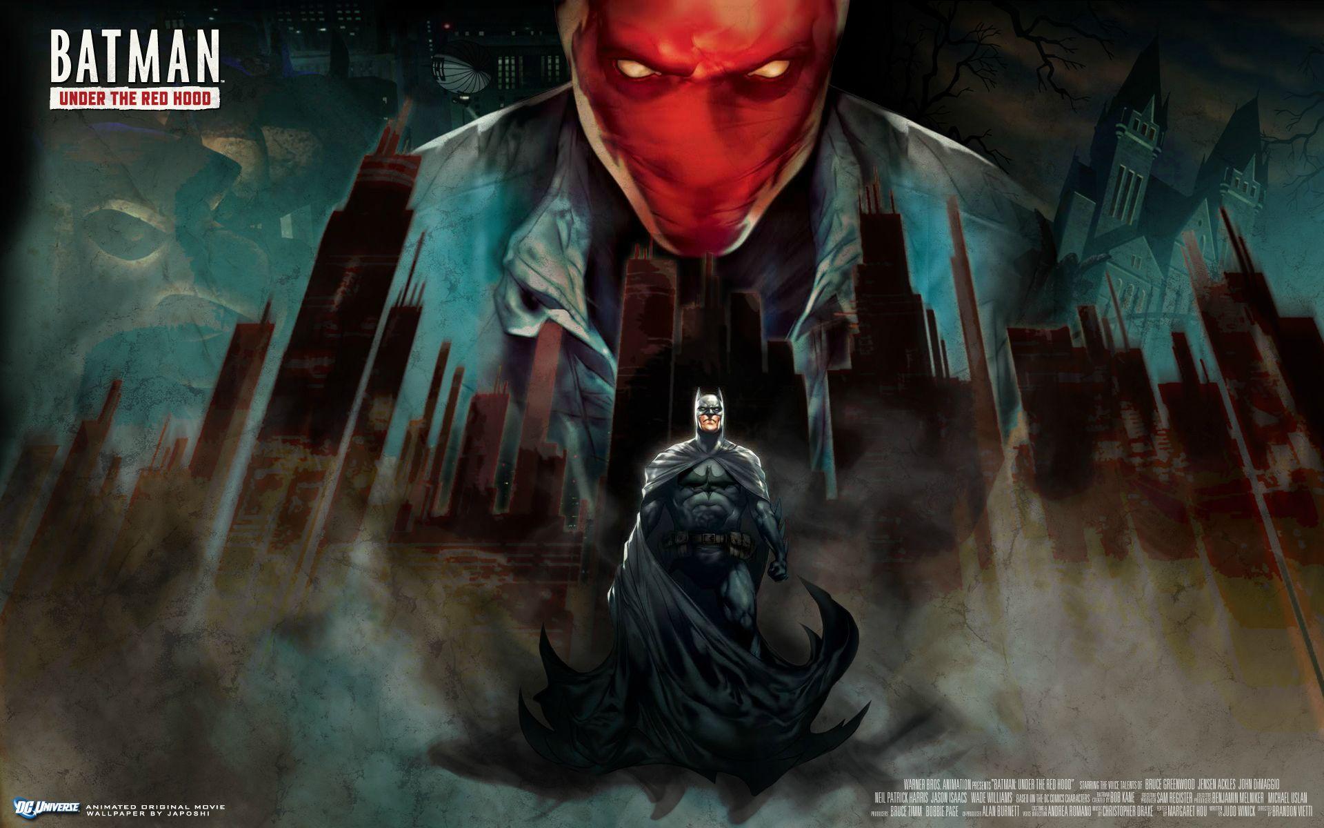 Batman: Under The Red Hood Lock Screen Wallpaper