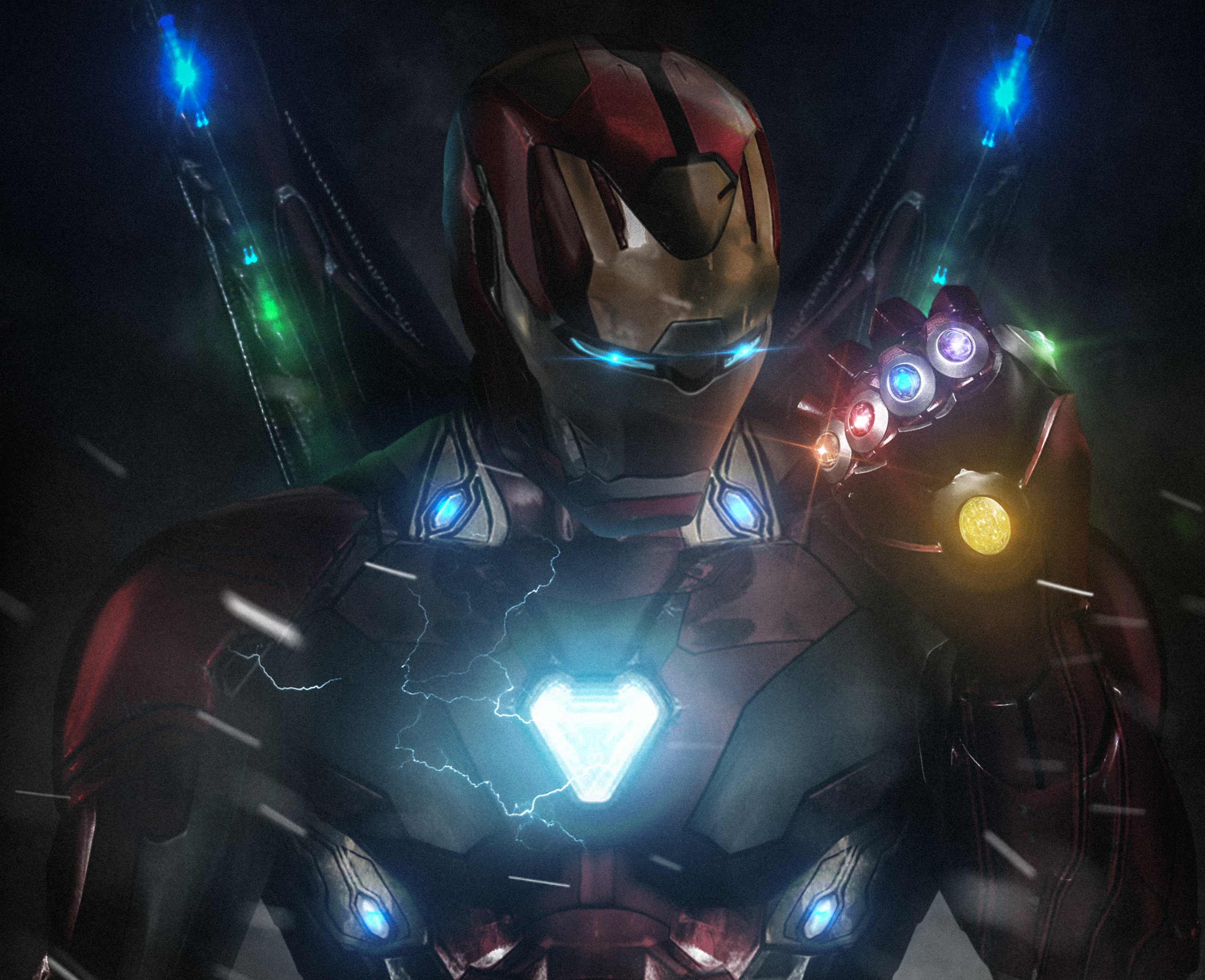 HD wallpaper iron man, avengers endgame, the avengers, movie, infinity gauntlet