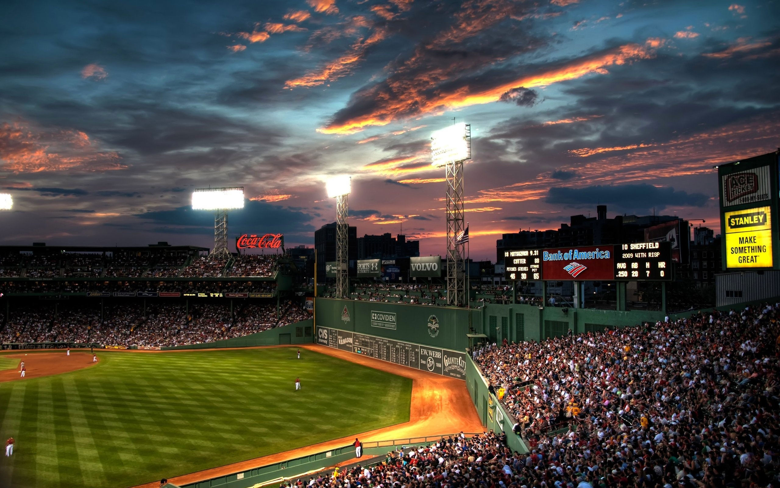 166894 descargar fondo de pantalla béisbol, medias rojas de boston, deporte, parque fenway: protectores de pantalla e imágenes gratis