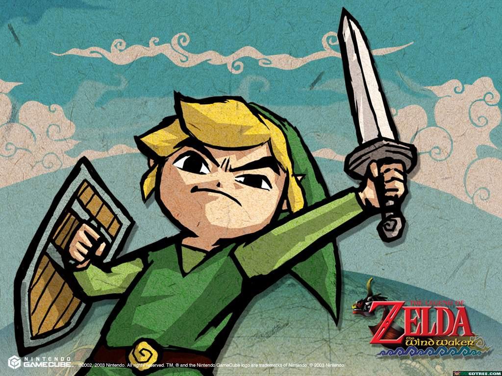 the legend of zelda: the wind waker, toon link, video game, link