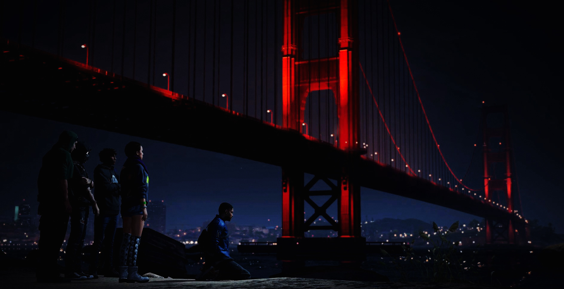 1503307 免費下載壁紙 电子游戏, 加洲的金门大桥, 看门狗2 屏保和圖片