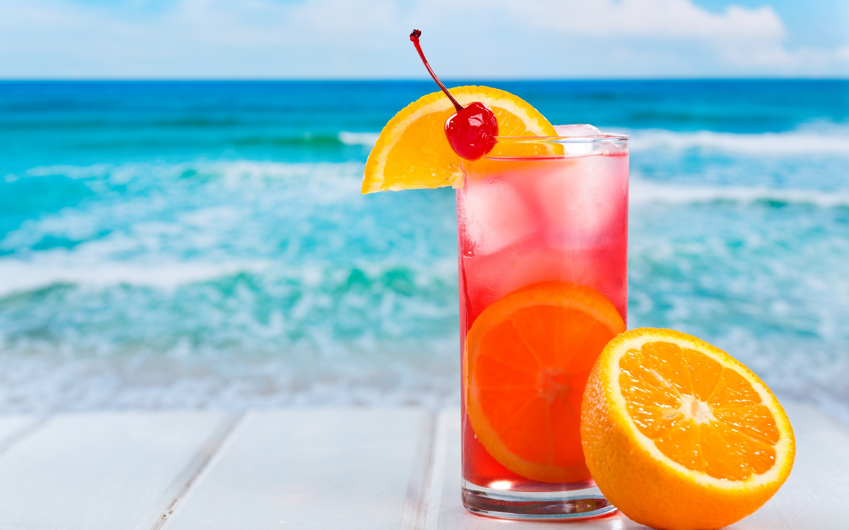 Лето коктейль пляж