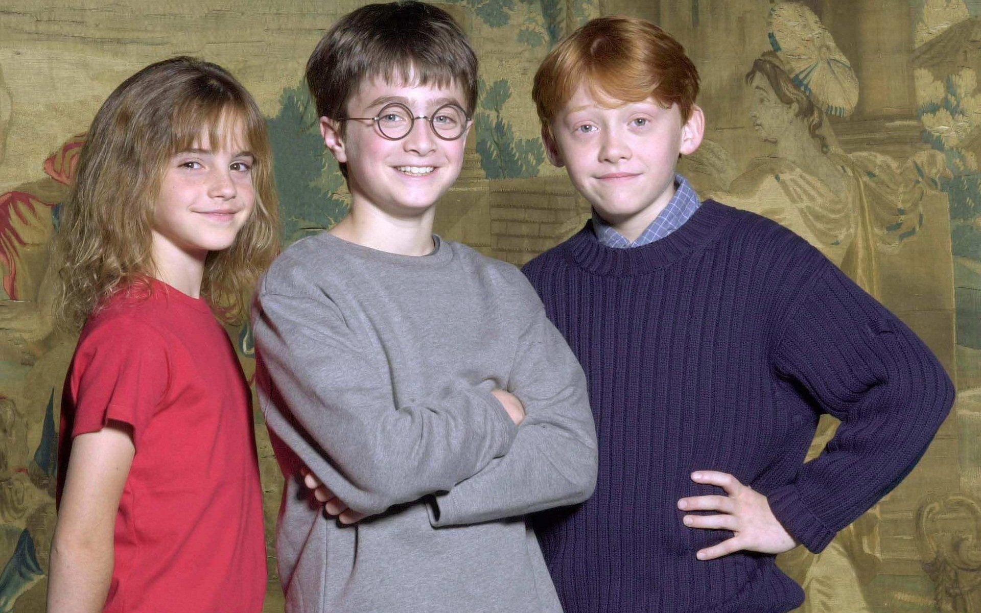 Harry Potter Hermione Granger Ron Weasley WQHD 1440P Wallpaper | Pixelz