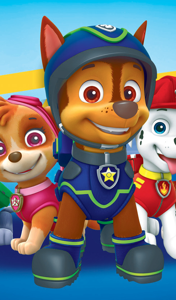 paw patrol, cartoon, tv show, dog wallpapers for tablet