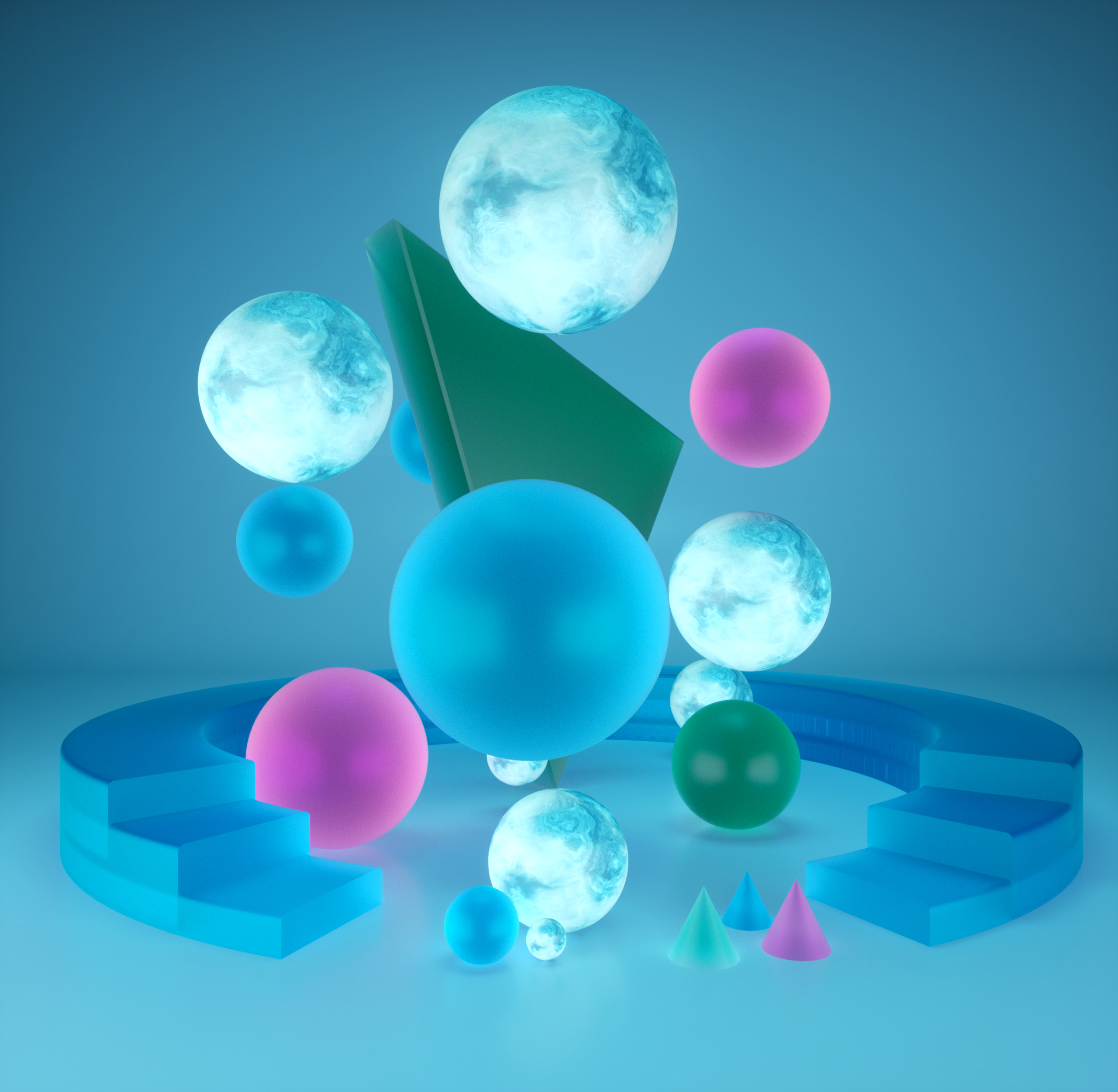 3d, balls, spheres, geometric, shape, shapes, sphere High Definition image