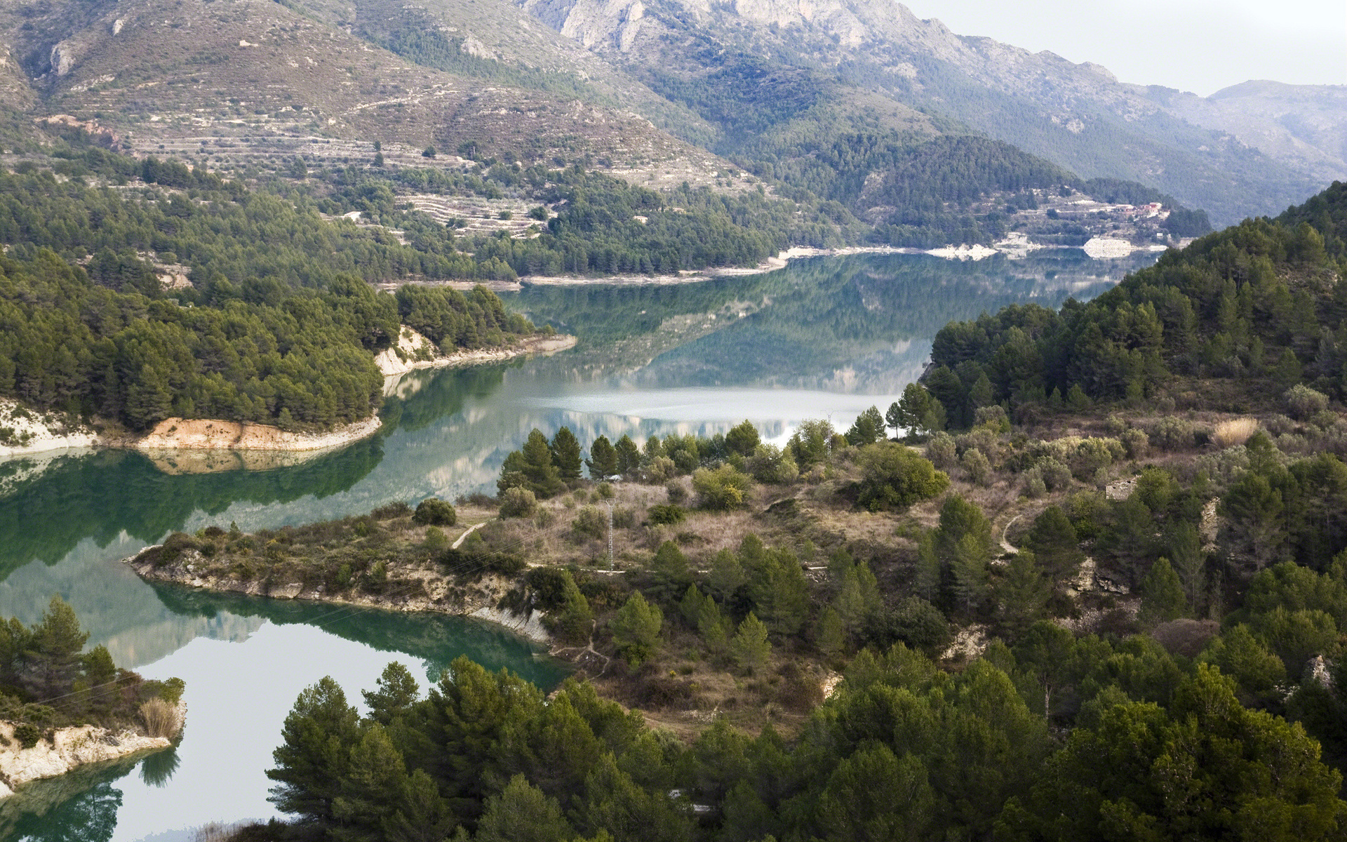 Испания горы реки озера