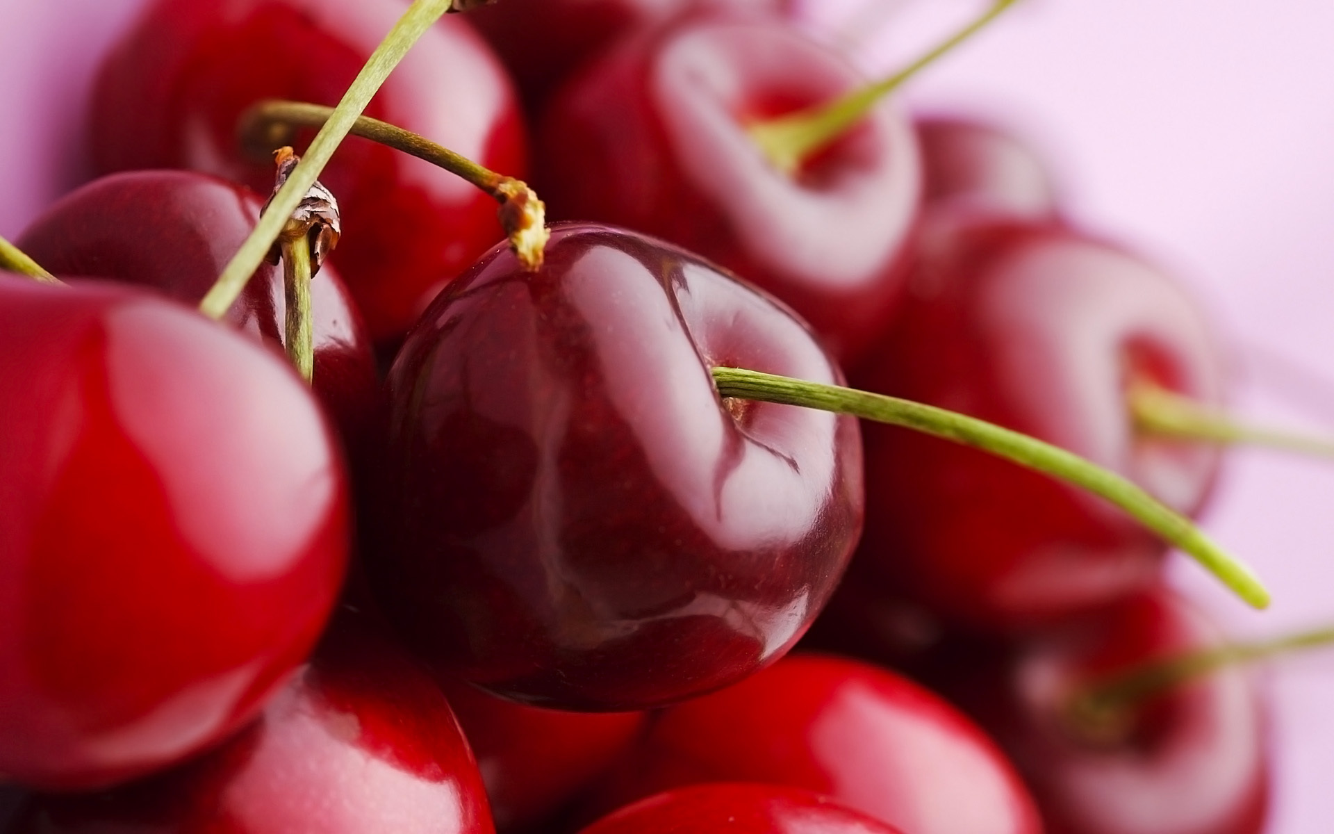 Download background food, fruits, cherry, red