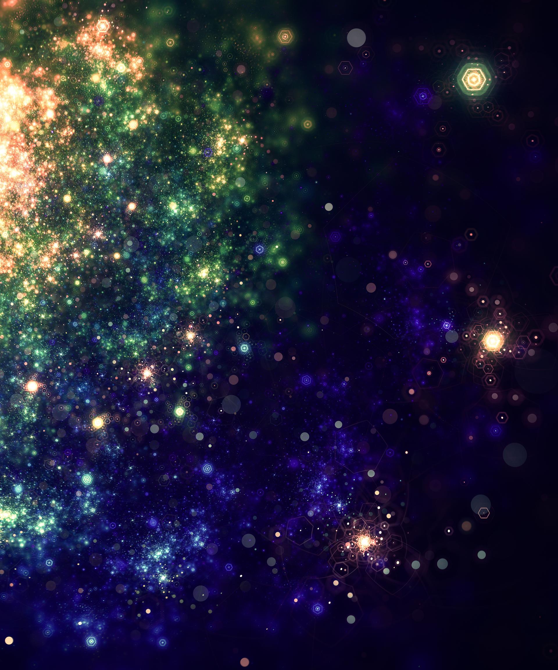 Newest Mobile Wallpaper Particles