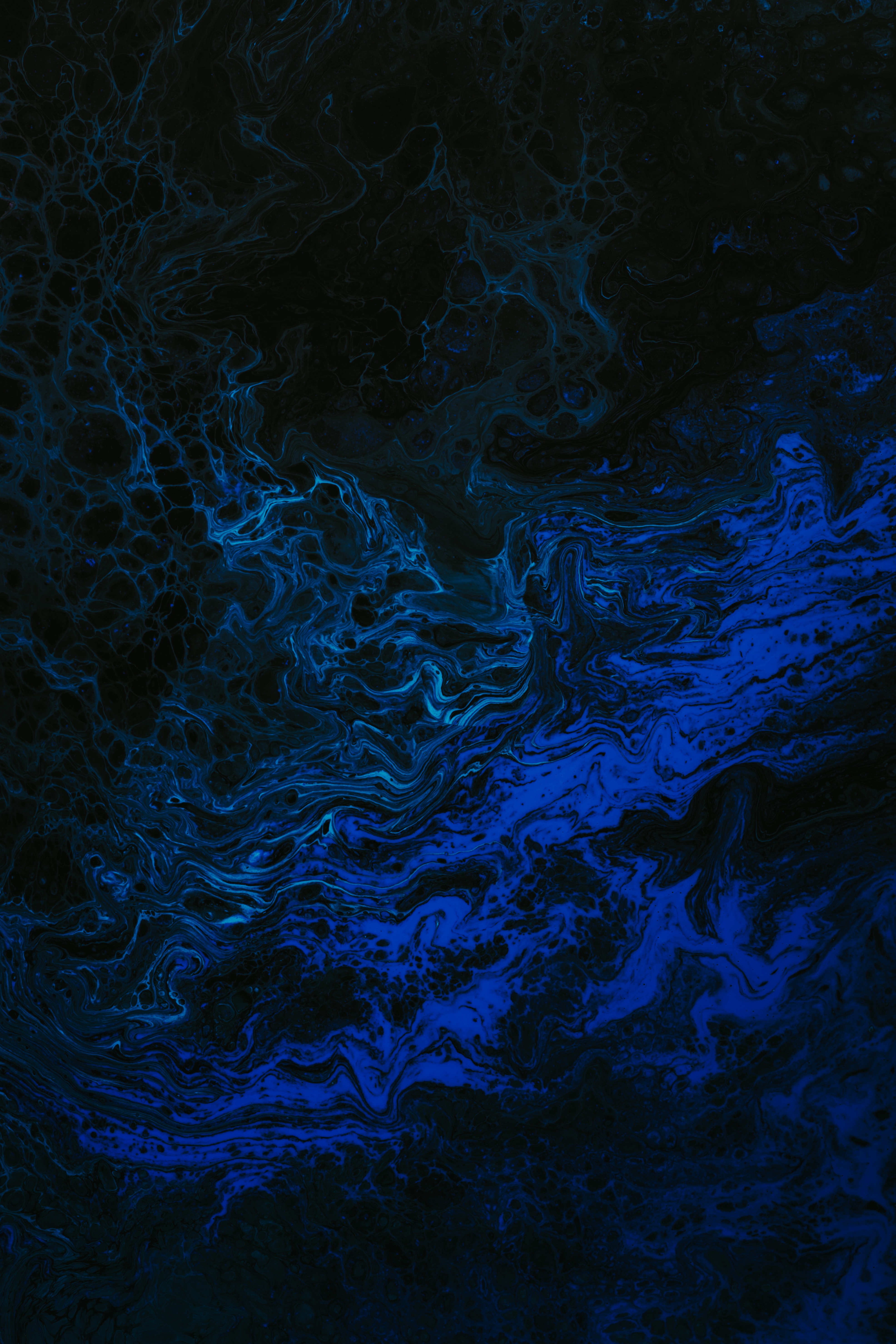 無料モバイル壁紙離婚, 液体, 波状, 波形の, 青い, 抽象をダウンロードします。