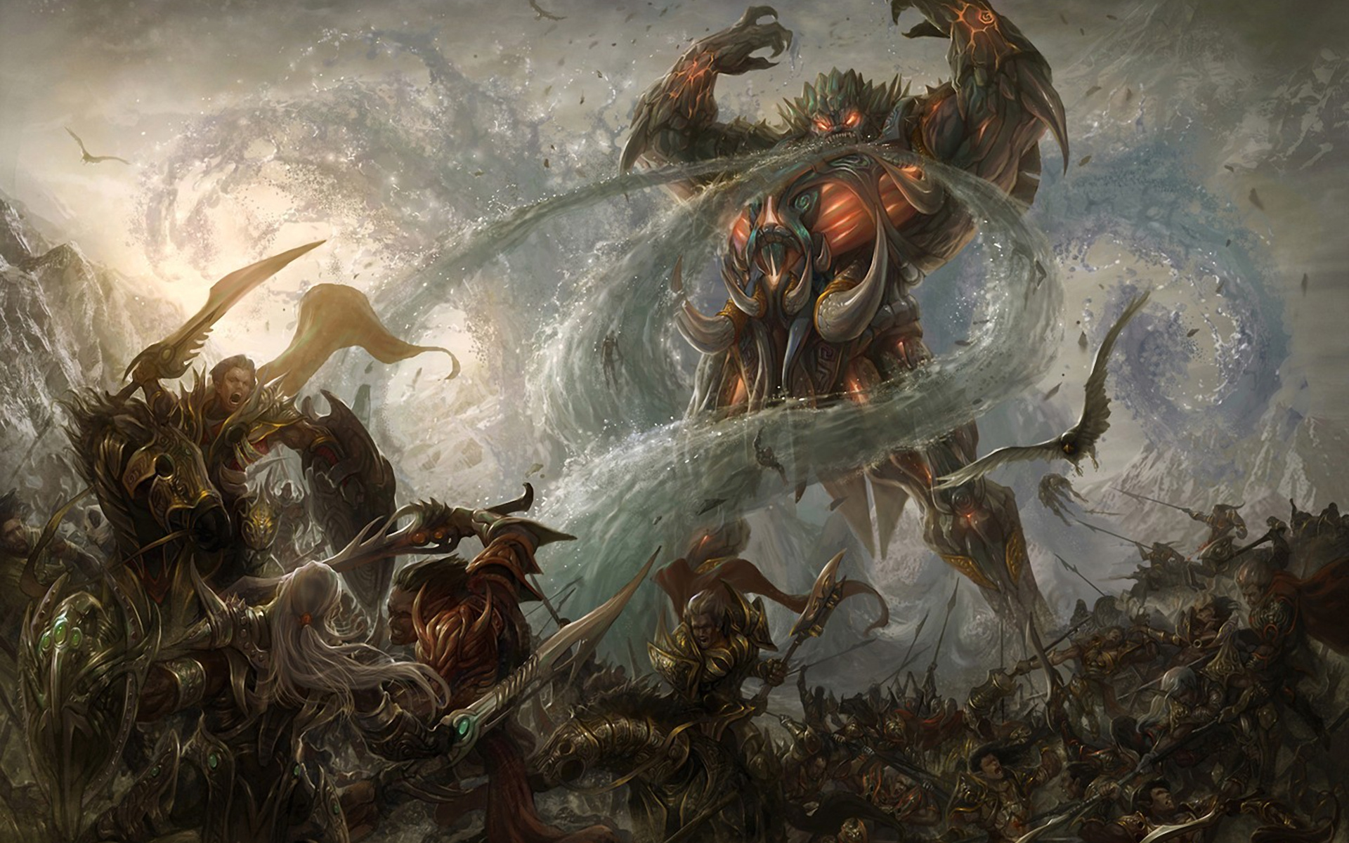 Warhammer Fantasy Battles великаны