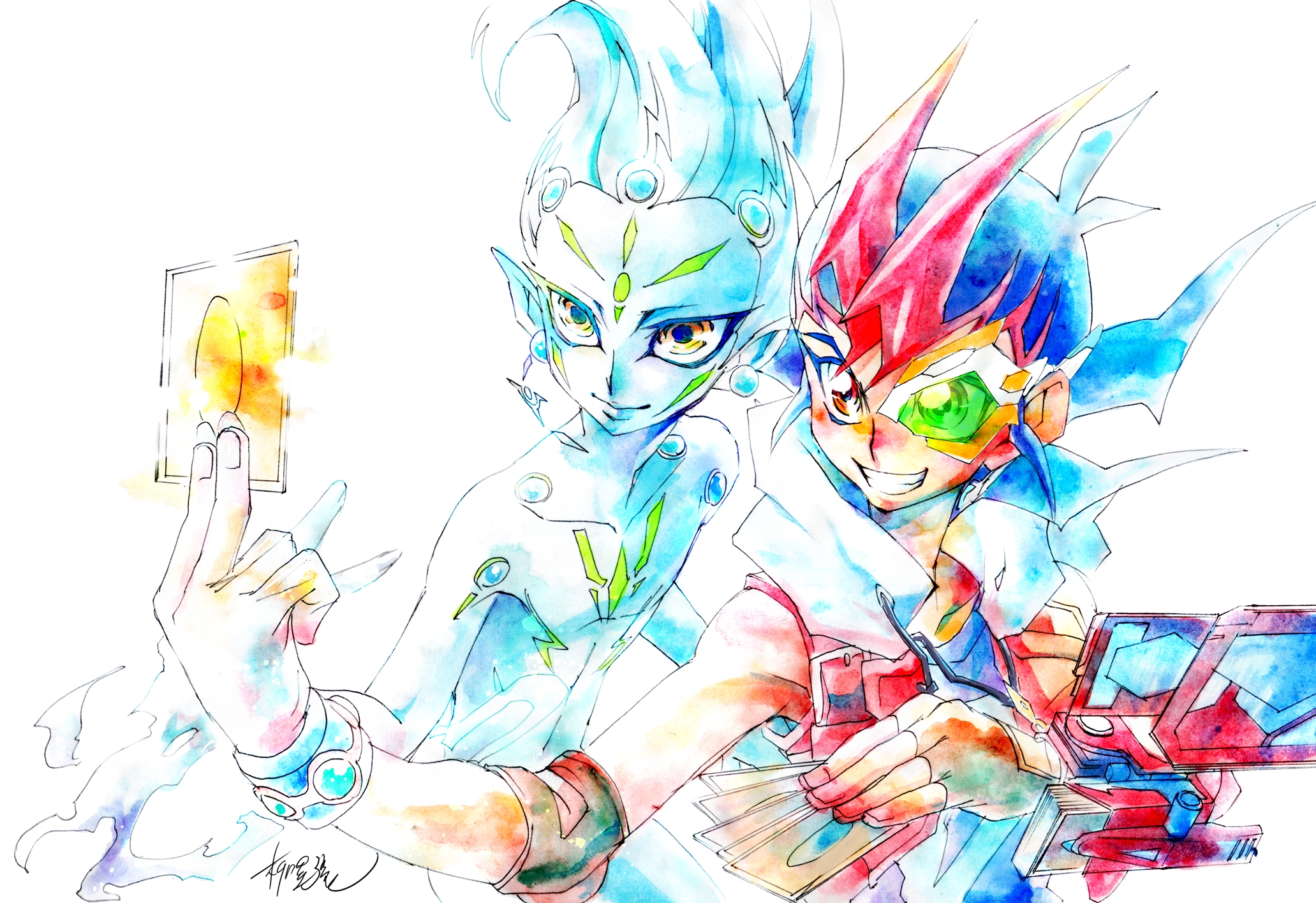 Anime Yu-Gi-Oh! Zexal 4k Ultra HD Wallpaper