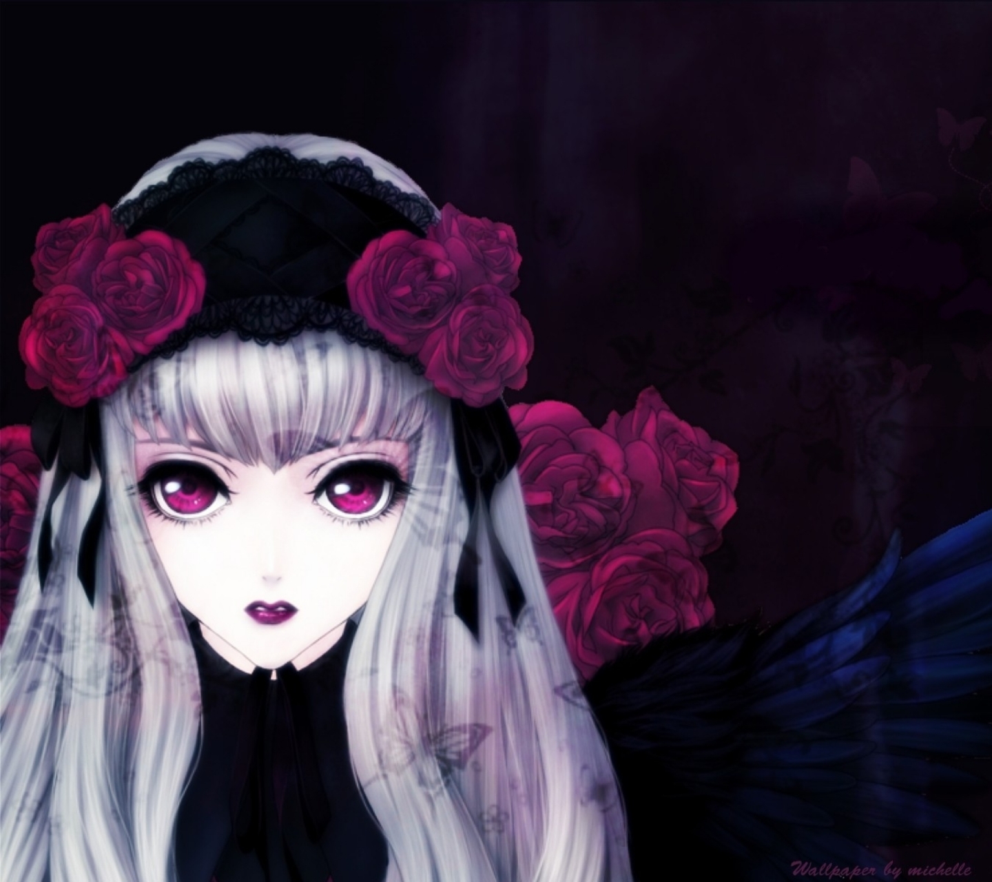 Goth Anime Girl Wallpapers  Wallpaper Cave