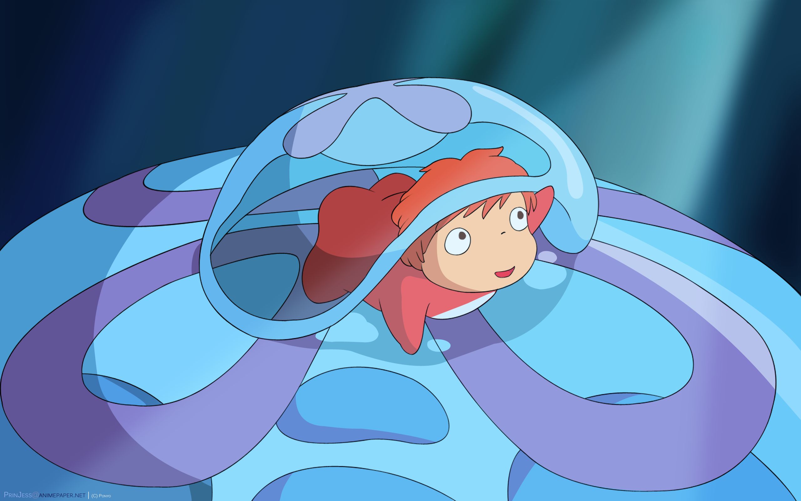 Ponyo Wallpaper - iXpap | Studio ghibli characters, Studio ghibli art,  Studio ghibli