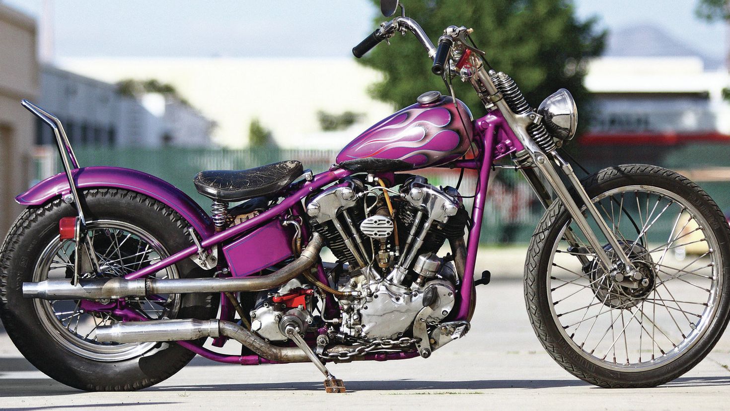 1947 Harley Knucklehead Chopper