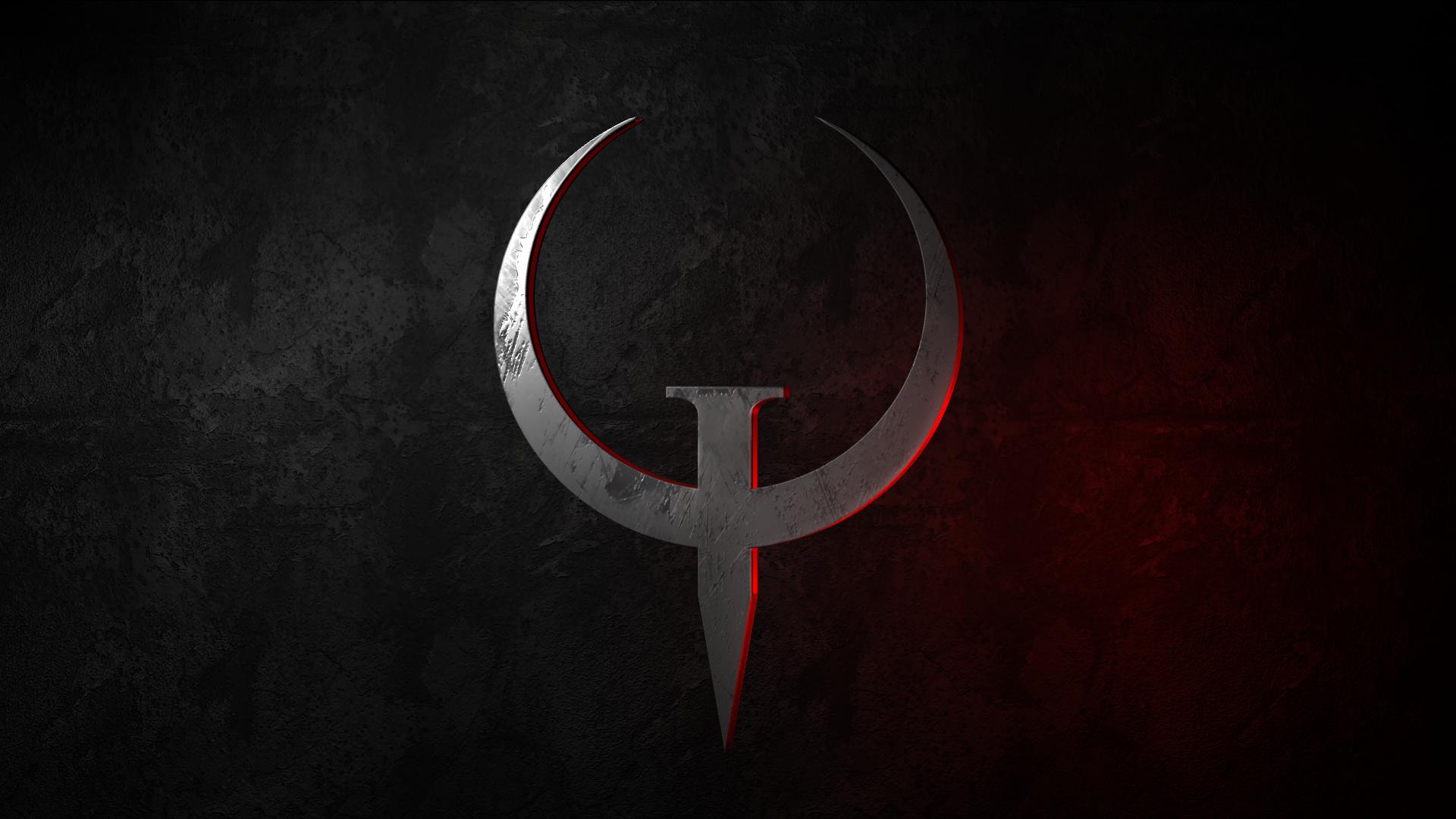 Free download wallpaper Logo, Video Game, Quake, Quake Champions on your PC desktop