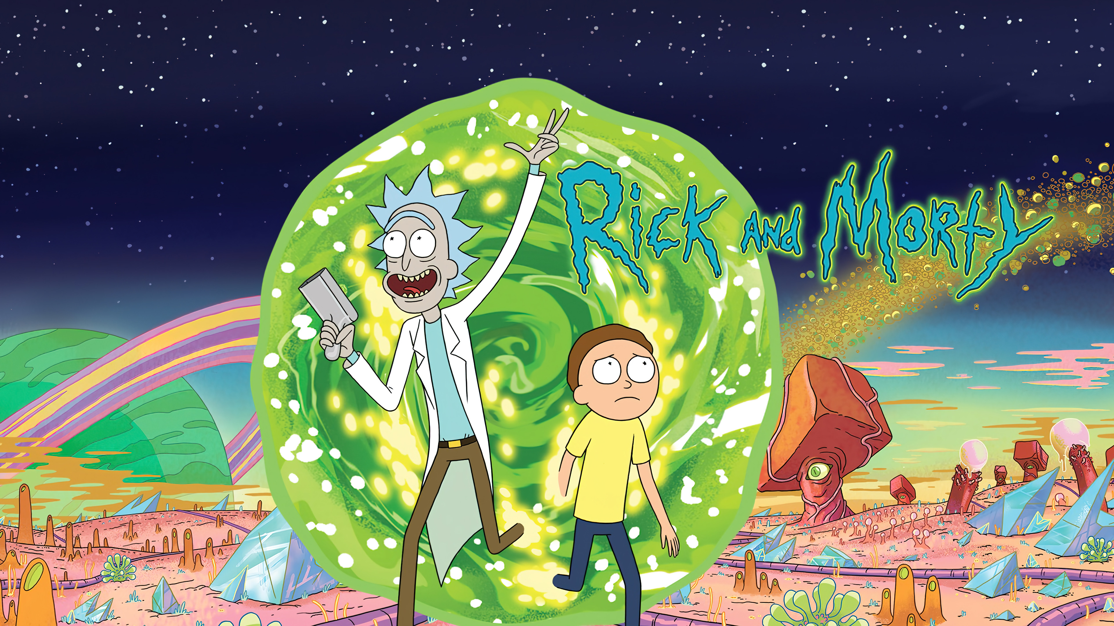 Rick Sanchez Morty Smith HD Rick and Morty Wallpapers