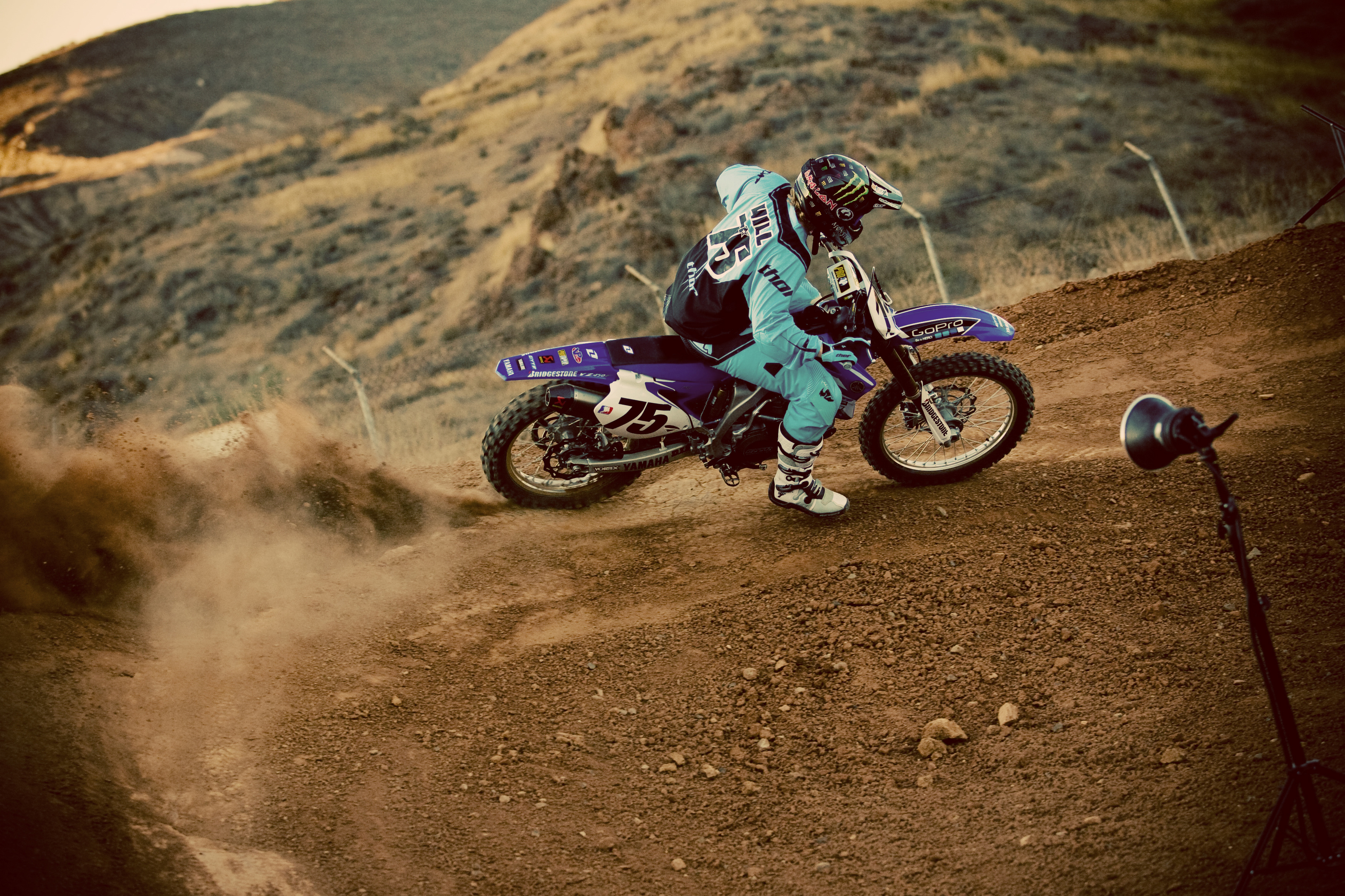 Laden Sie Motocross HD-Desktop-Hintergründe herunter