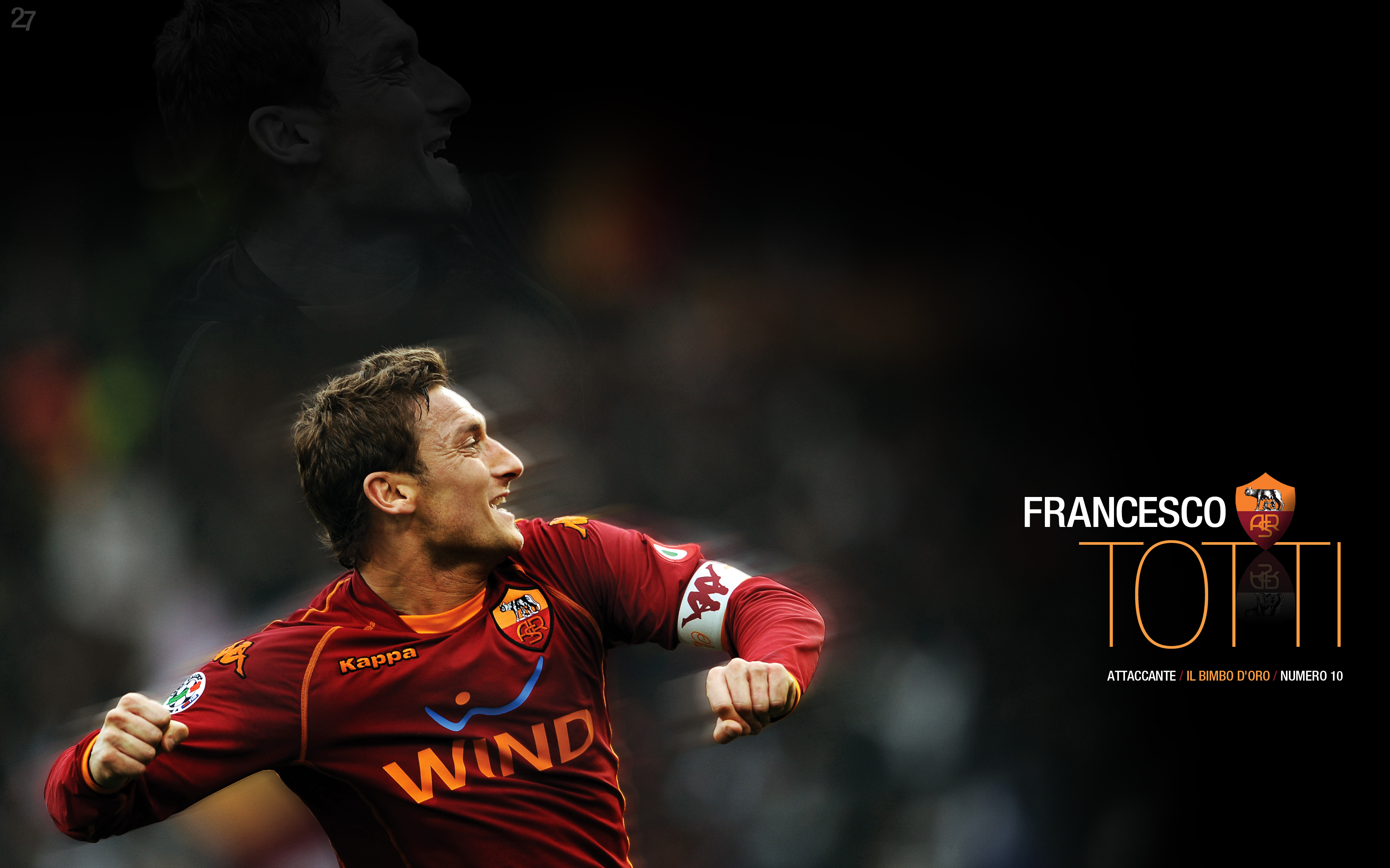 Melhores papéis de parede de Francesco Totti para tela do telefone