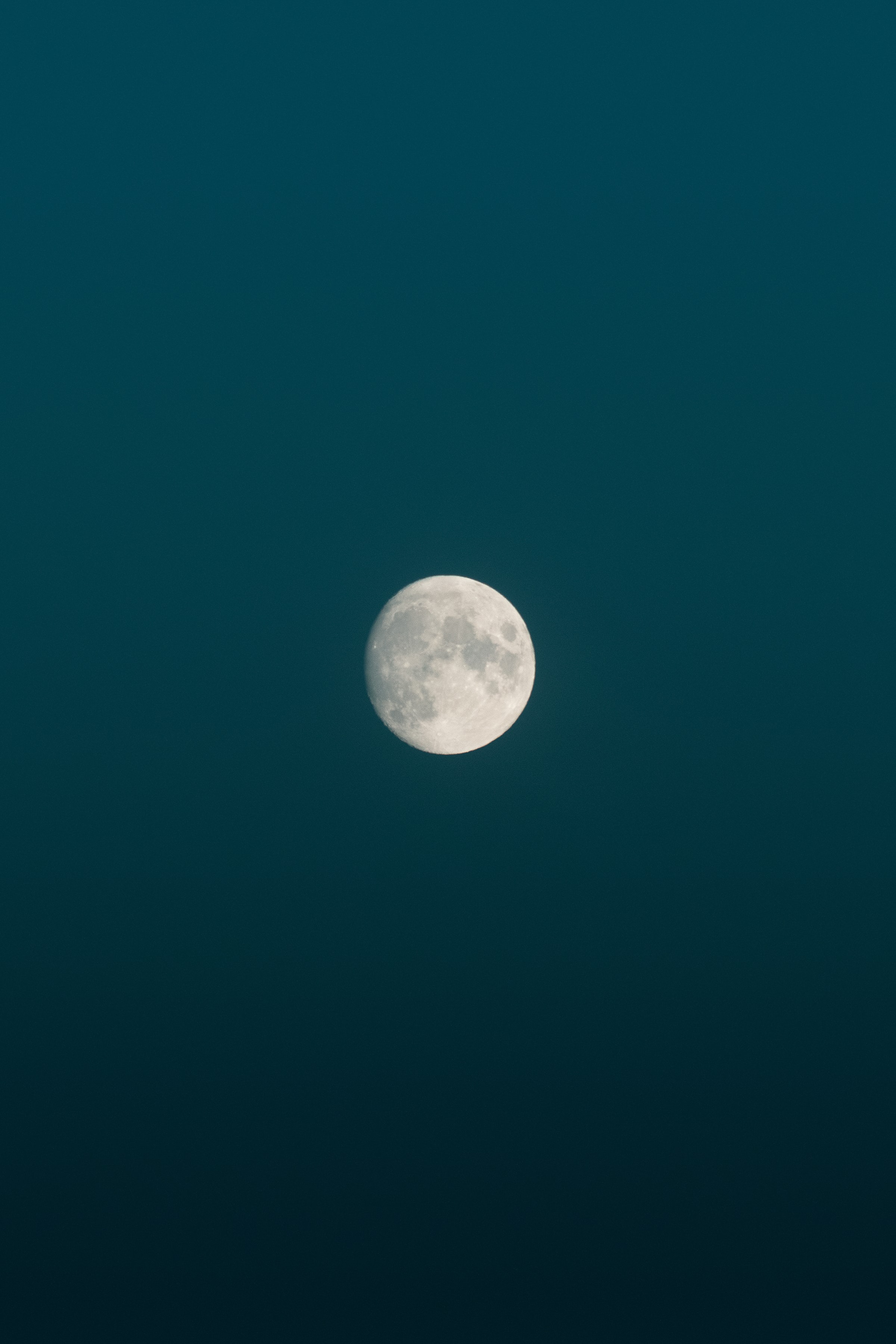 Download mobile wallpaper Night, Full Moon, Minimalism, Moon for free.