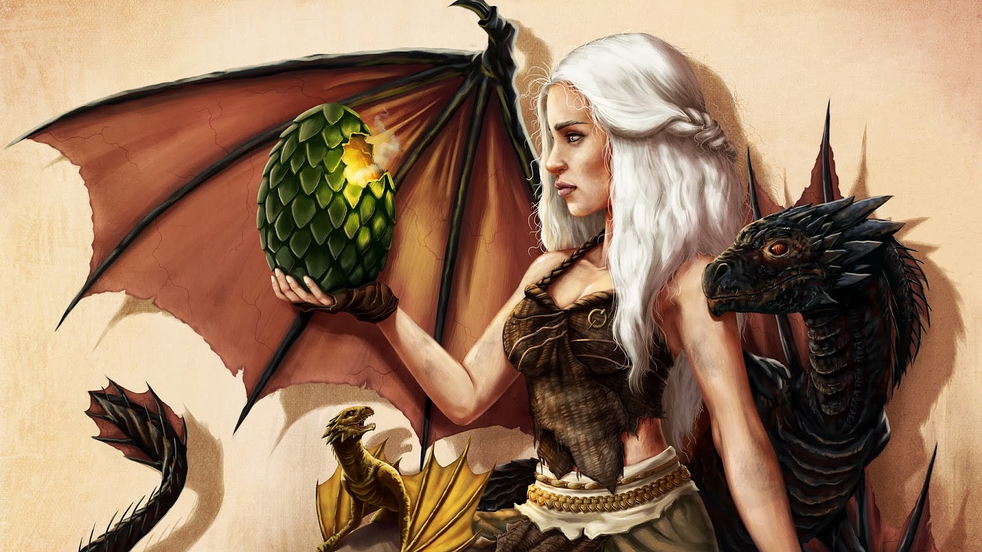 Девушка дракон