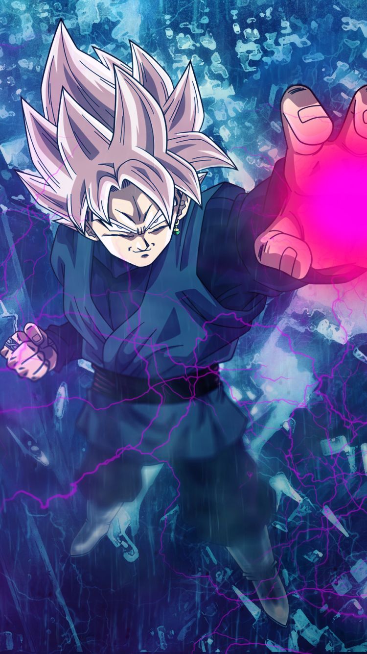 Download Victorious Goku Black iPhone Wallpaper  Wallpaperscom