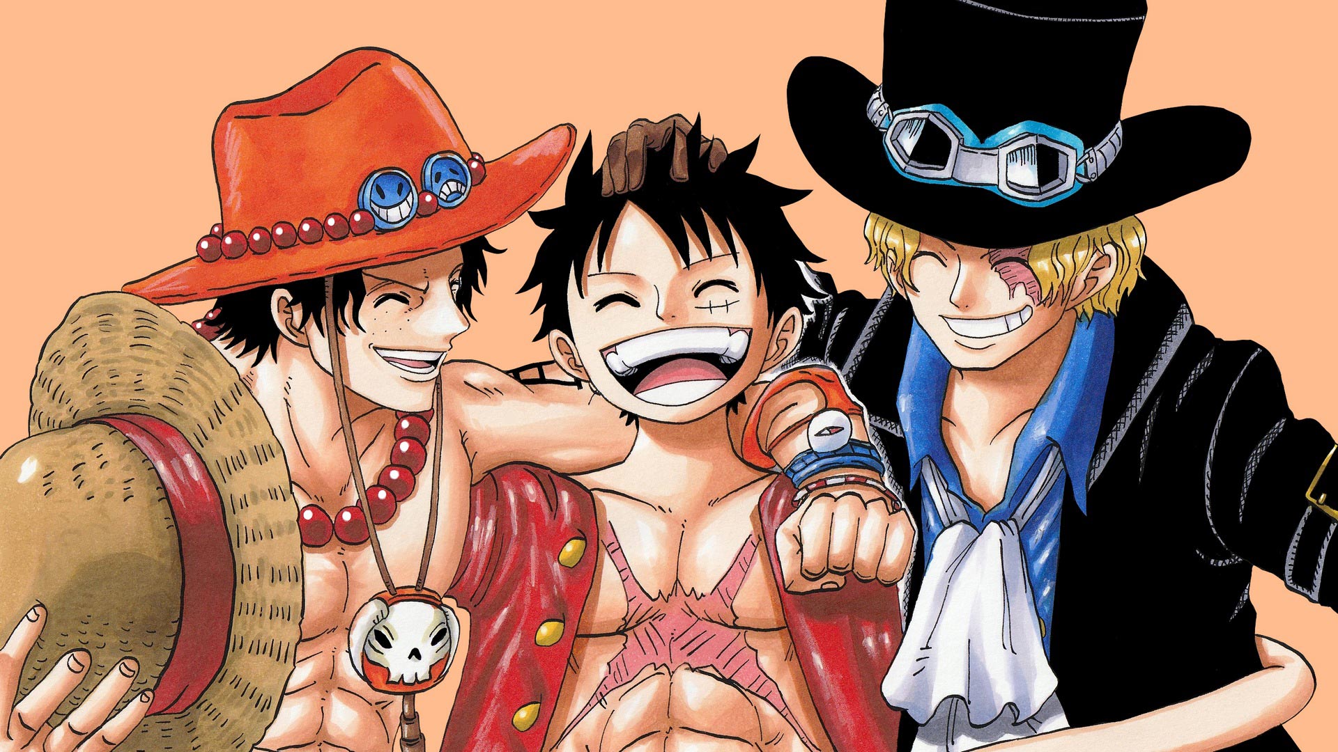 Luffy Ace Sabo Wallpapers  Top Free Luffy Ace Sabo Backgrounds   WallpaperAccess