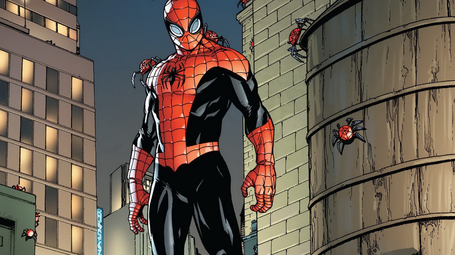 Спайдер комикс. Отто Октавиус человек паук. Superior Spider-man. Марвел человек паук Октавиус. Человек паук Marvel Comics.
