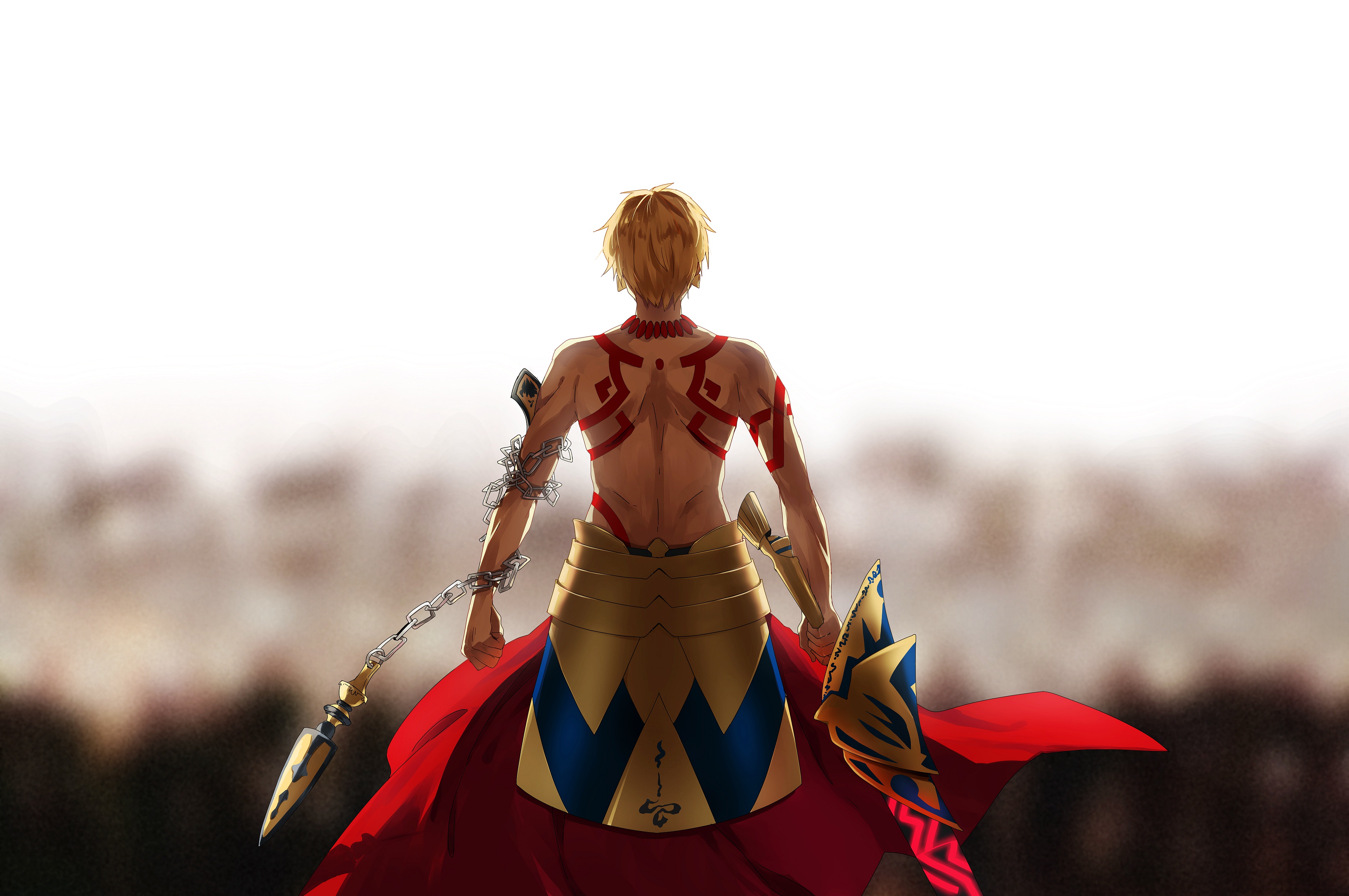 Fate/Stay Night Wallpaper: Gilgamesh by Chromha on DeviantArt