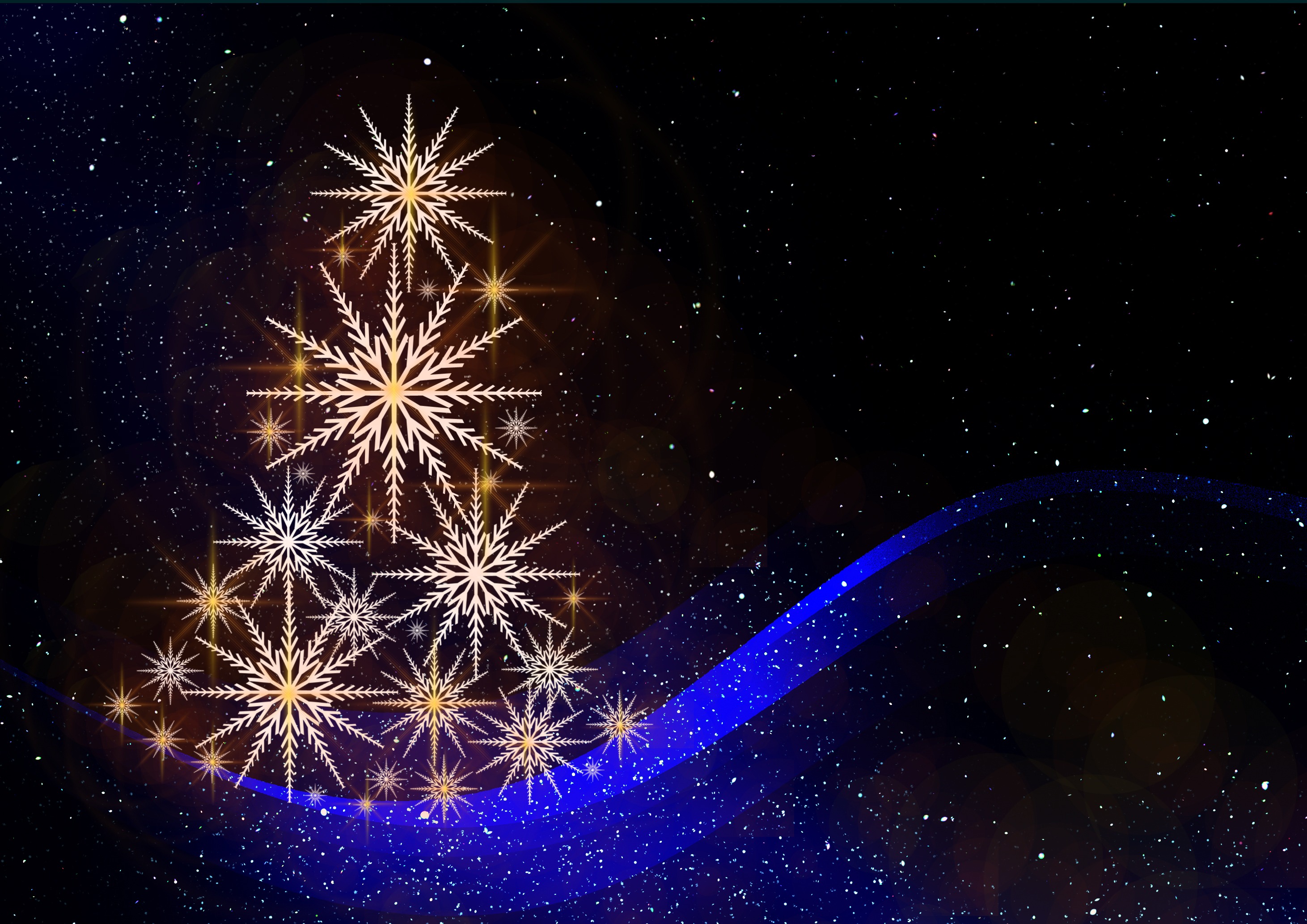 Descarga gratuita de fondo de pantalla para móvil de Navidad, Día Festivo, Árbol De Navidad, Copo De Nieve.