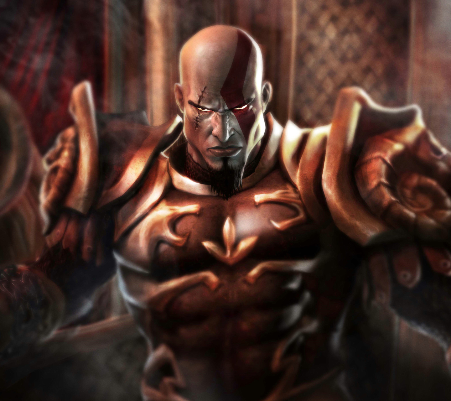 kratos (god of war), video game, god of war ii, god of war 4K for PC