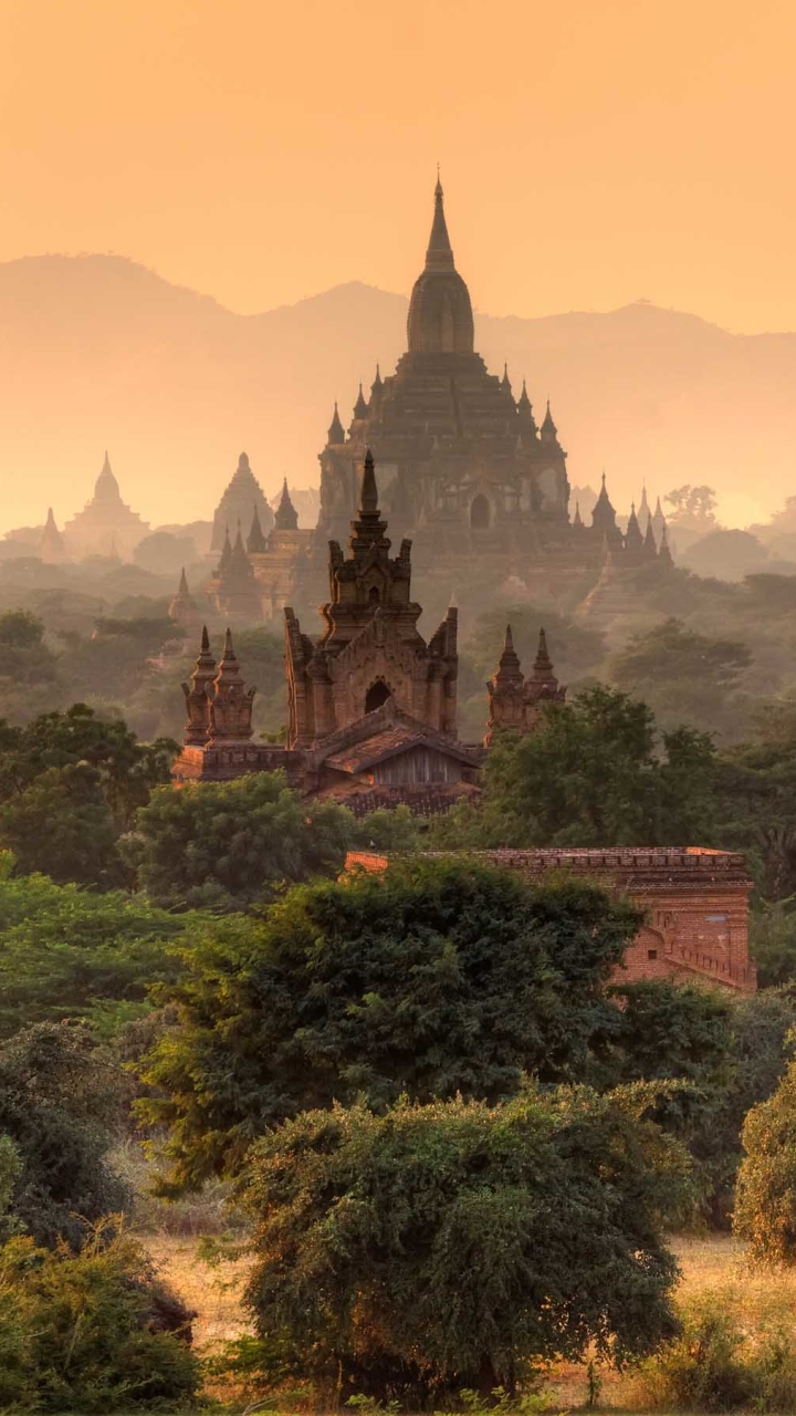 1292481 baixar papel de parede têmpora, feito pelo homem, bagan, templo, mianmar - protetores de tela e imagens gratuitamente