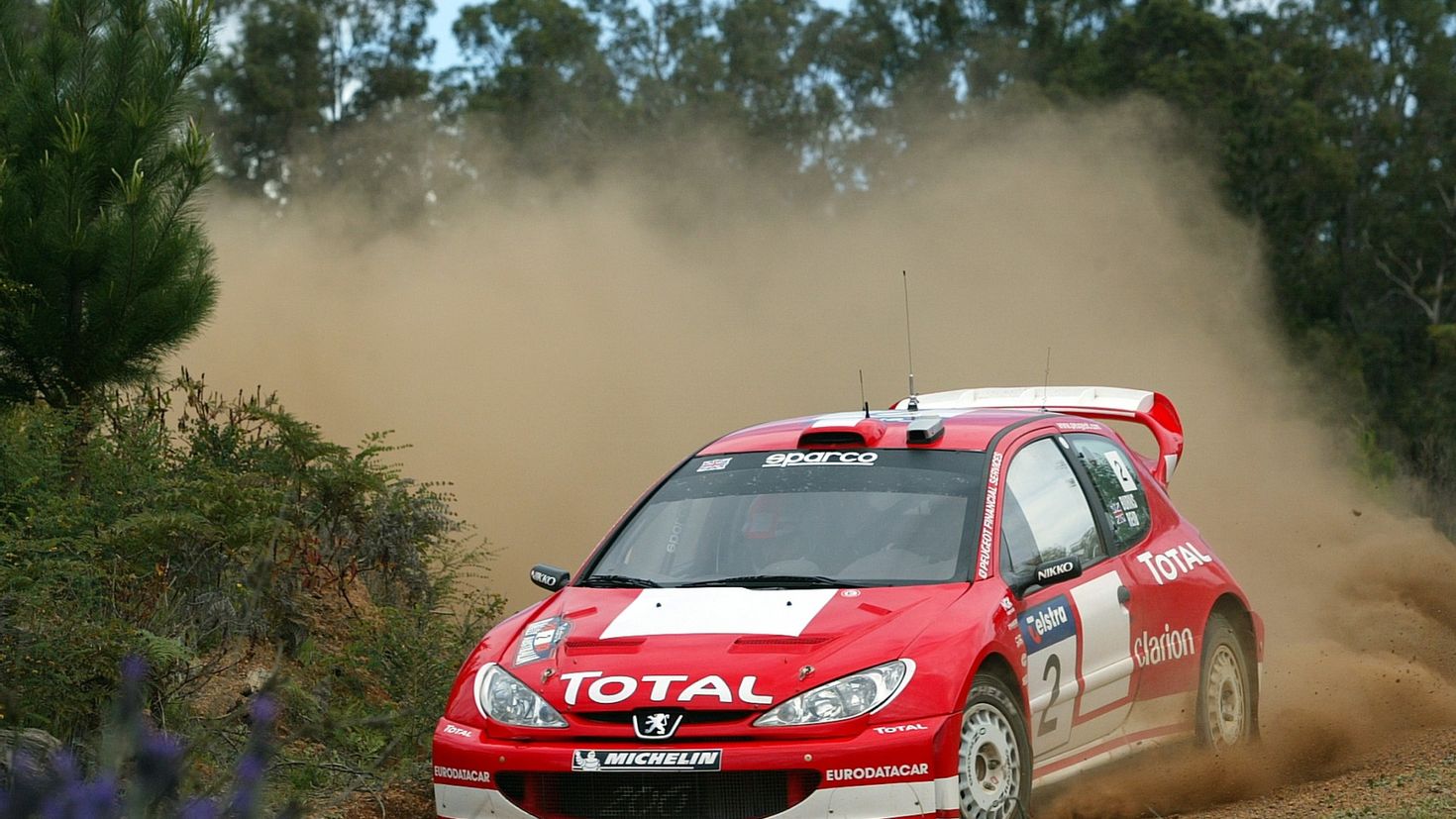 Rally Snow Peugeot