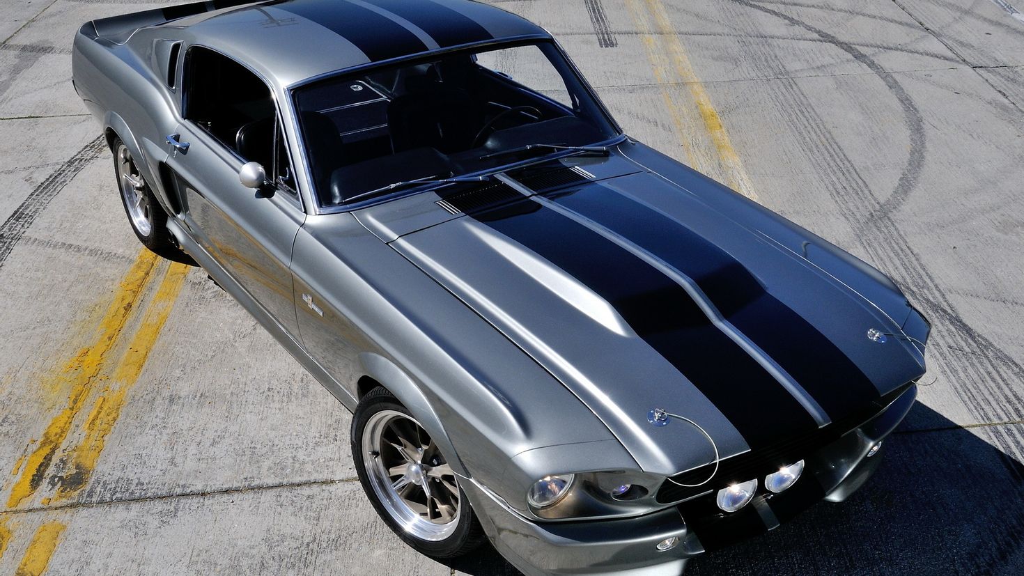 Форд Мустанг Shelby gt 500 1967 синий