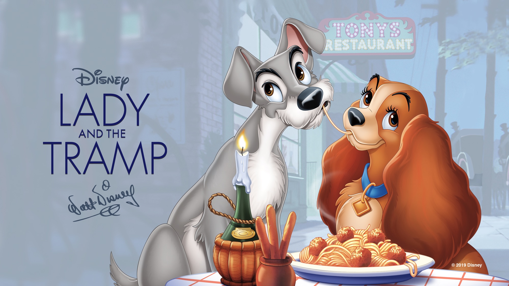 Mobile Wallpaper Lady And The Tramp 