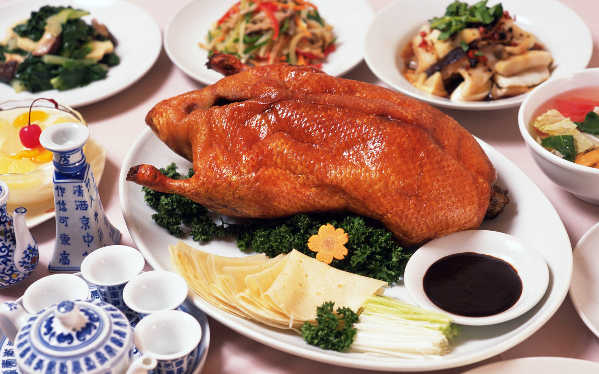 Китайская кухня утка по пекински