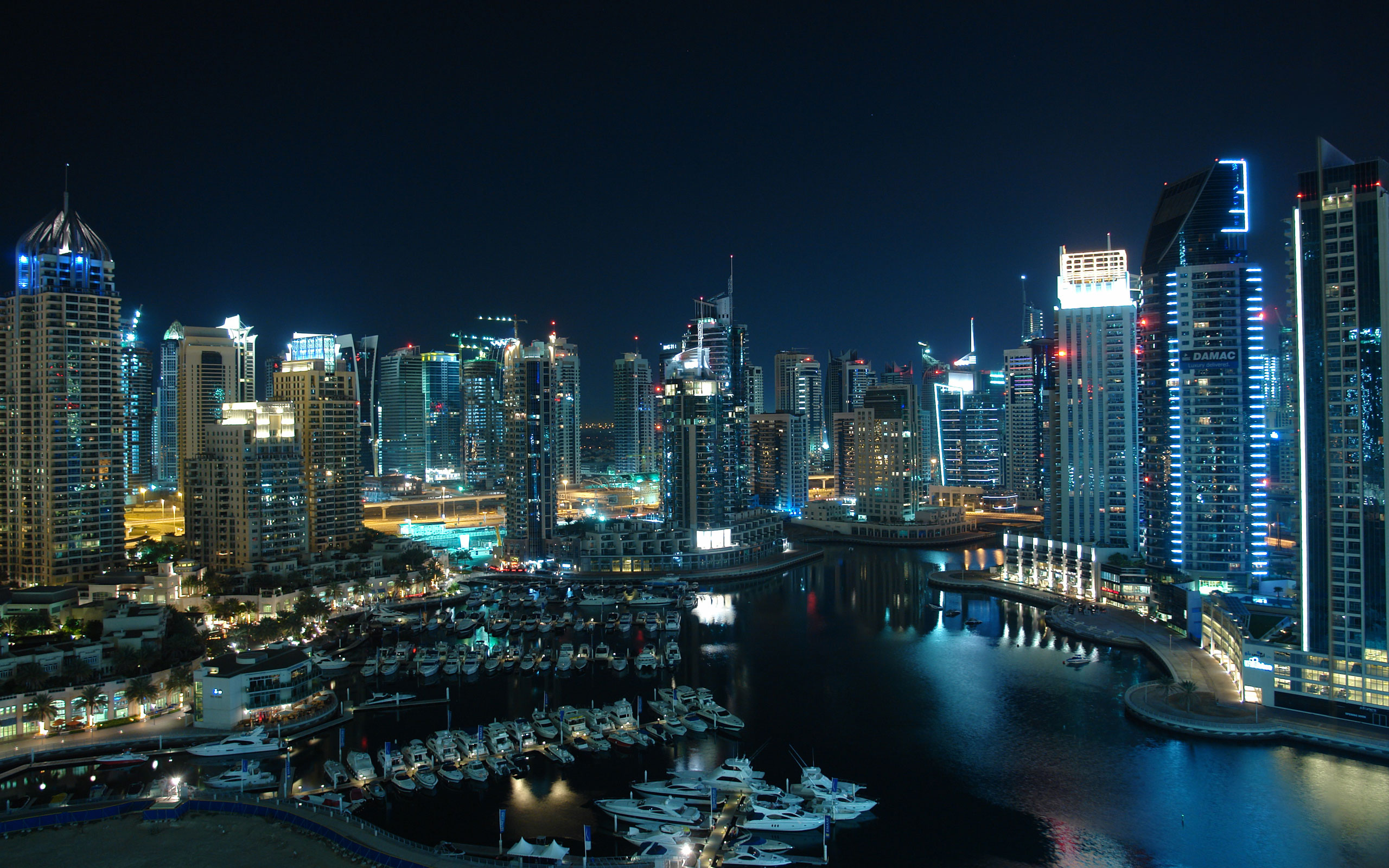 1466961 免費下載壁紙 人造, 迪拜, 船, 城市, 港口, 摩天大楼 屏保和圖片