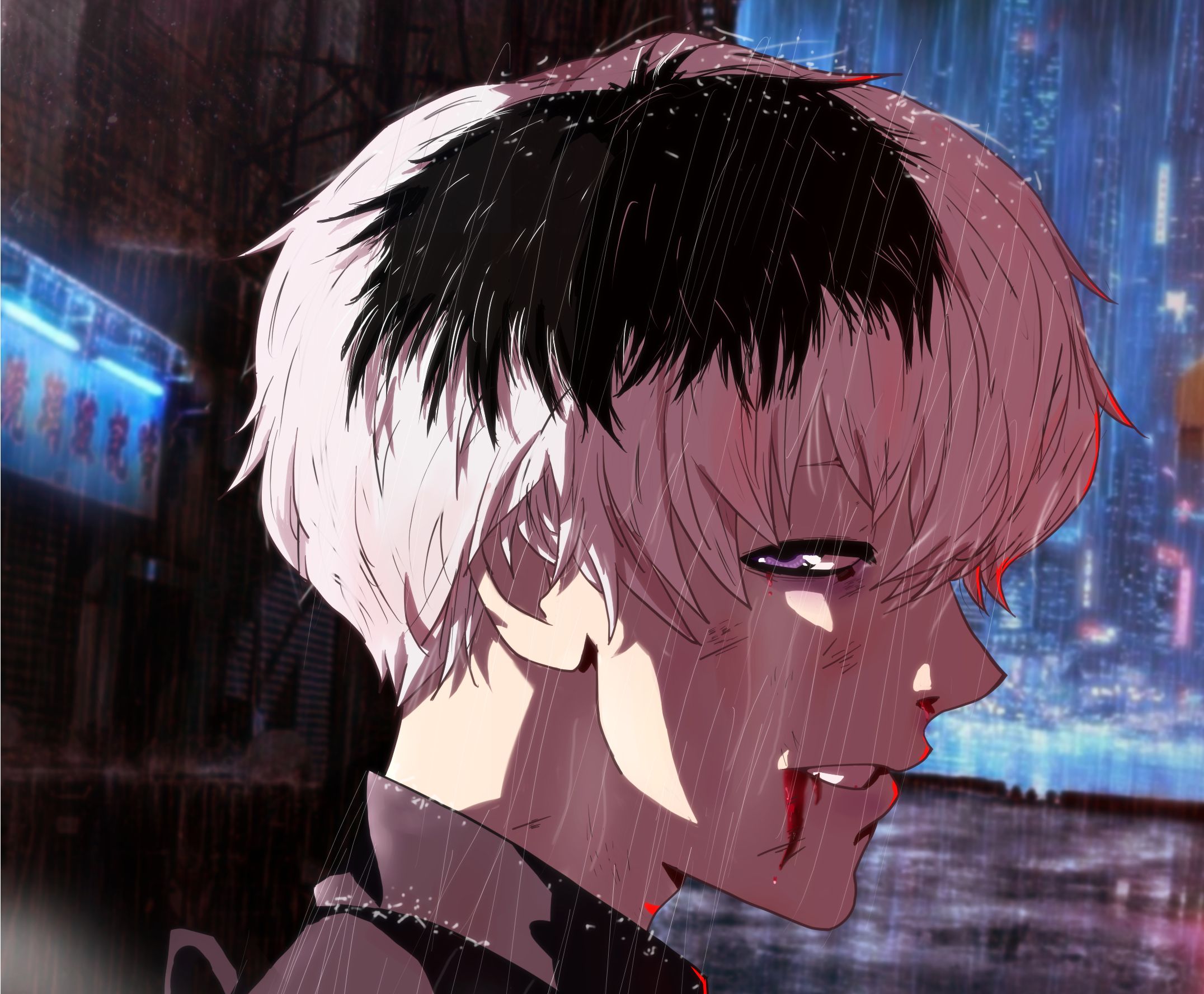 Anime, Ken Kaneki, Tokyo Ghoul:re, 4K, Haise Sasaki HD Wallpaper