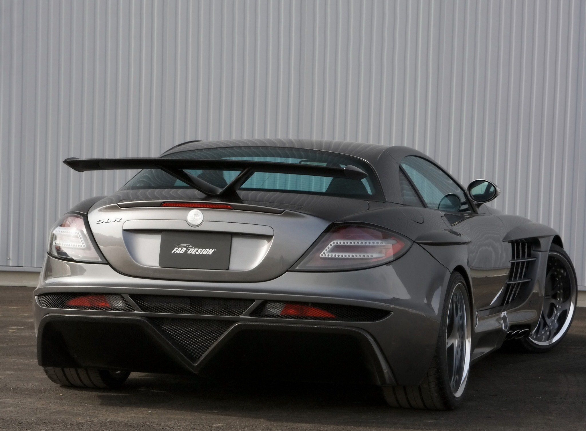 Mercedes Benz SLR MCLAREN Black