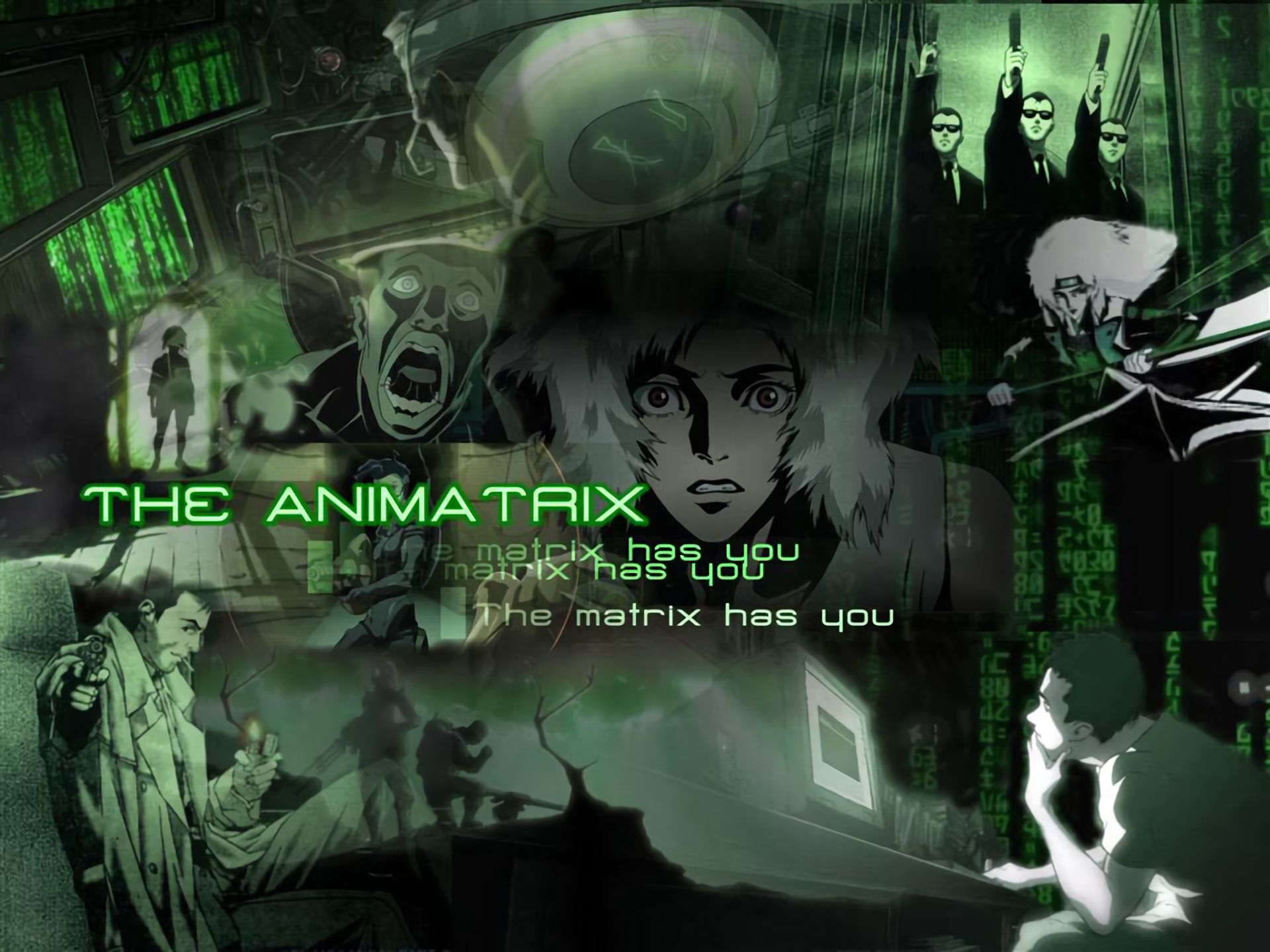 521052 Hintergrundbild herunterladen animes, animatrix, matrix - Bildschirmschoner und Bilder kostenlos