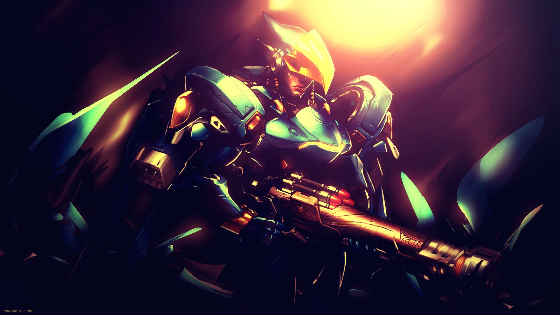 Pharah (Overwatch) Tablet HD picture
