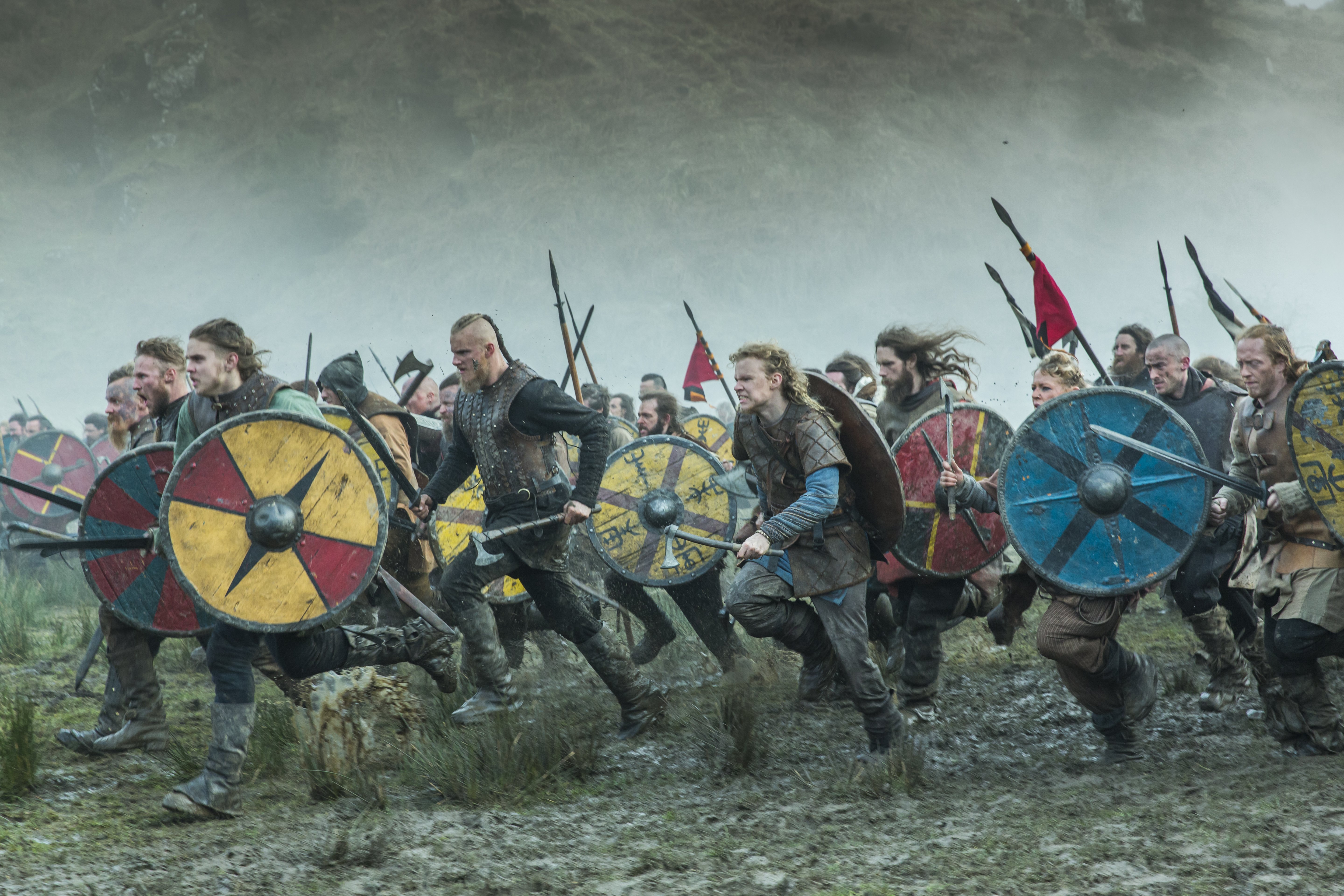 Сериал Викинги сражение