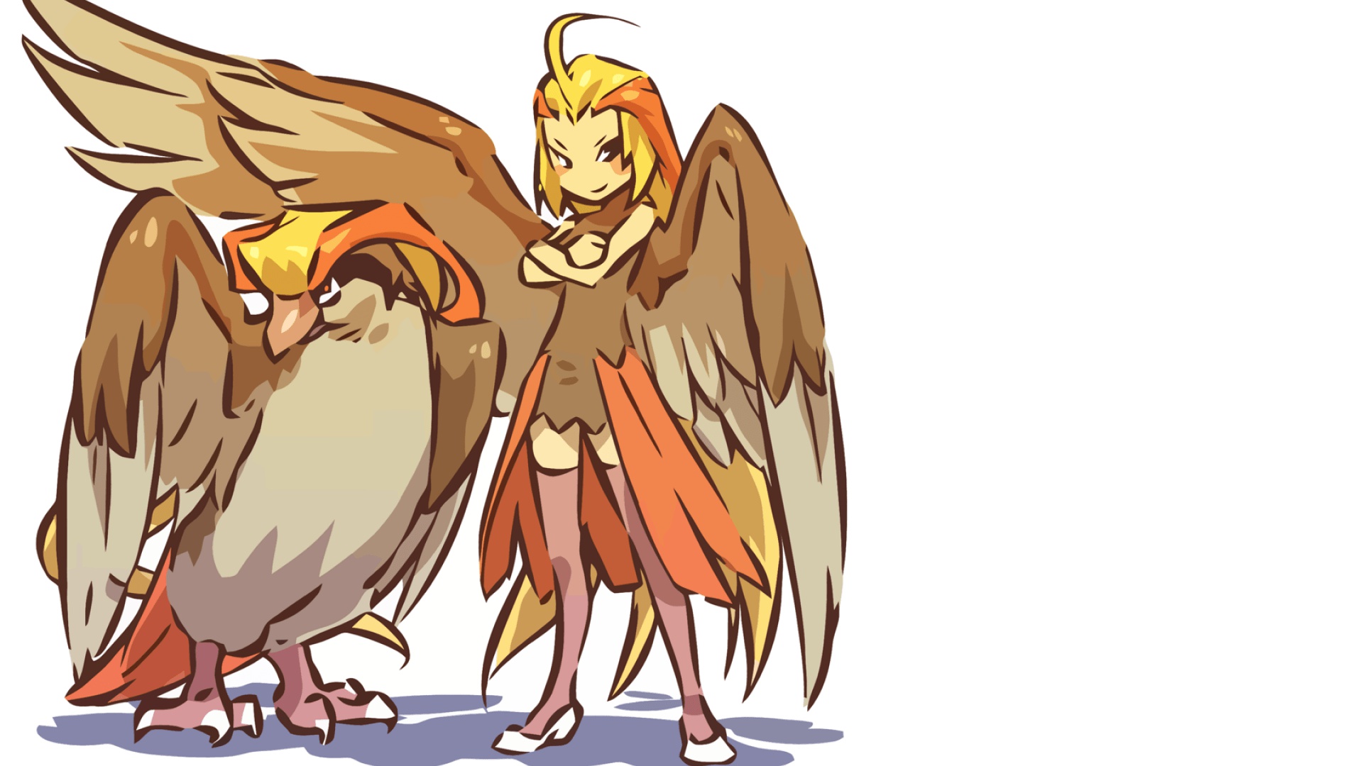 Anime Pokemon Pidgey (Pokémon) Papel de Parede