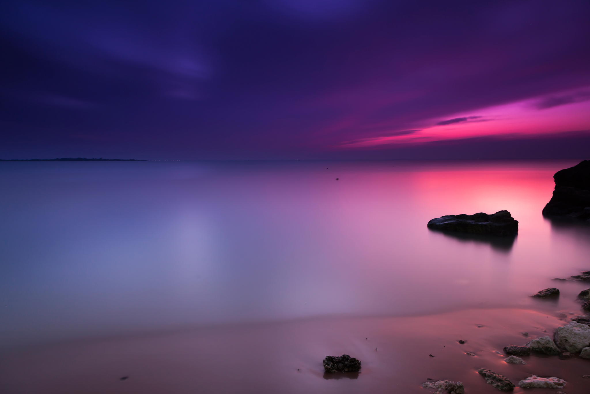 Фиолетовый океан