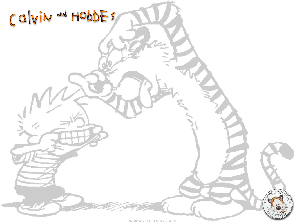 comics, calvin & hobbes, calvin (calvin & hobbes), hobbes (calvin & hobbes) High Definition image