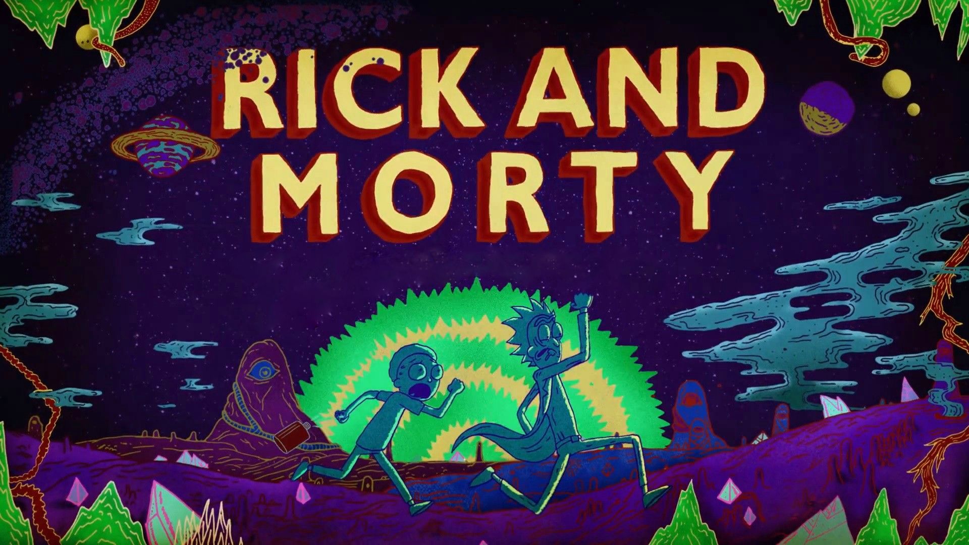 rick and morty, tv show, morty smith, rick sanchez phone wallpaper
